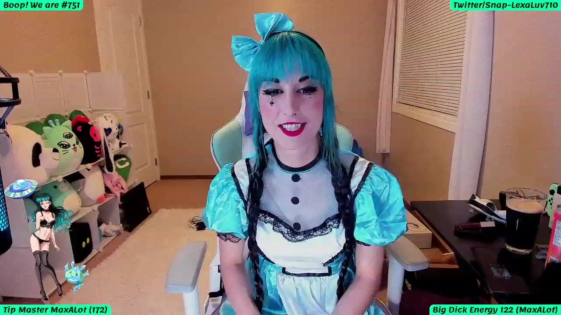 Gallery image thumbnail from LexaLuv's myfreecams stream on, 11/01/2023, 04:14 image 5 of 20