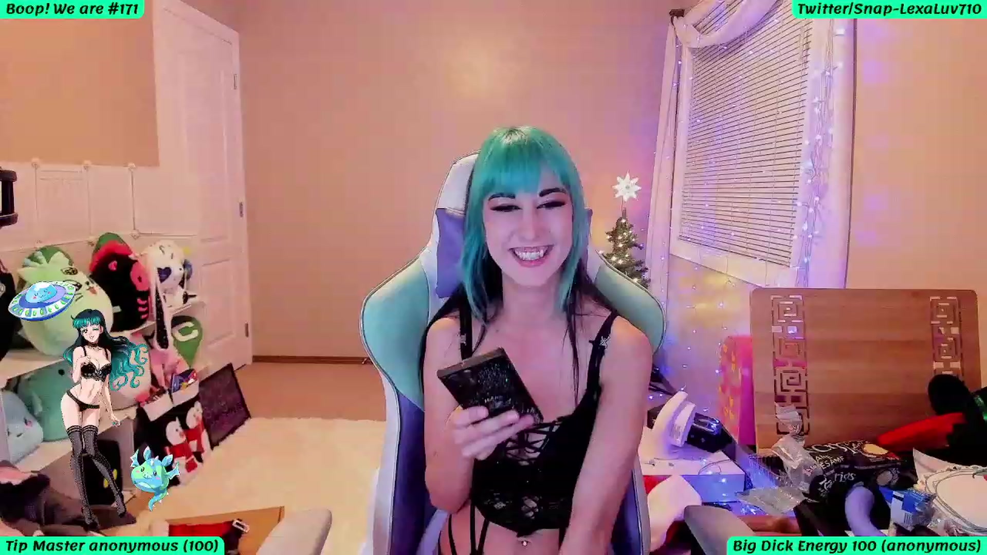 Gallery image thumbnail from LexaLuv's myfreecams stream on, 12/04/2023, 08:18 image 6 of 20
