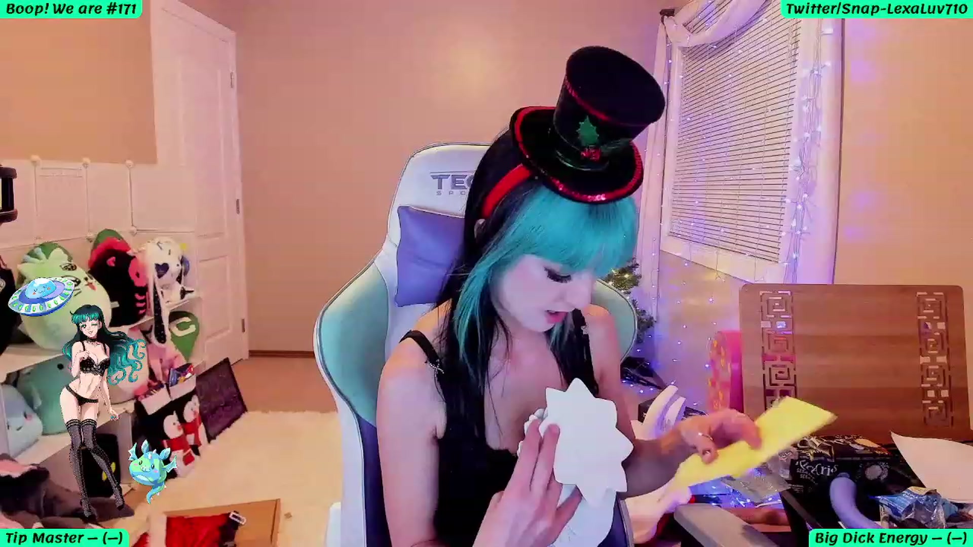 Gallery image thumbnail from LexaLuv's myfreecams stream on, 12/04/2023, 08:18 image 1 of 20