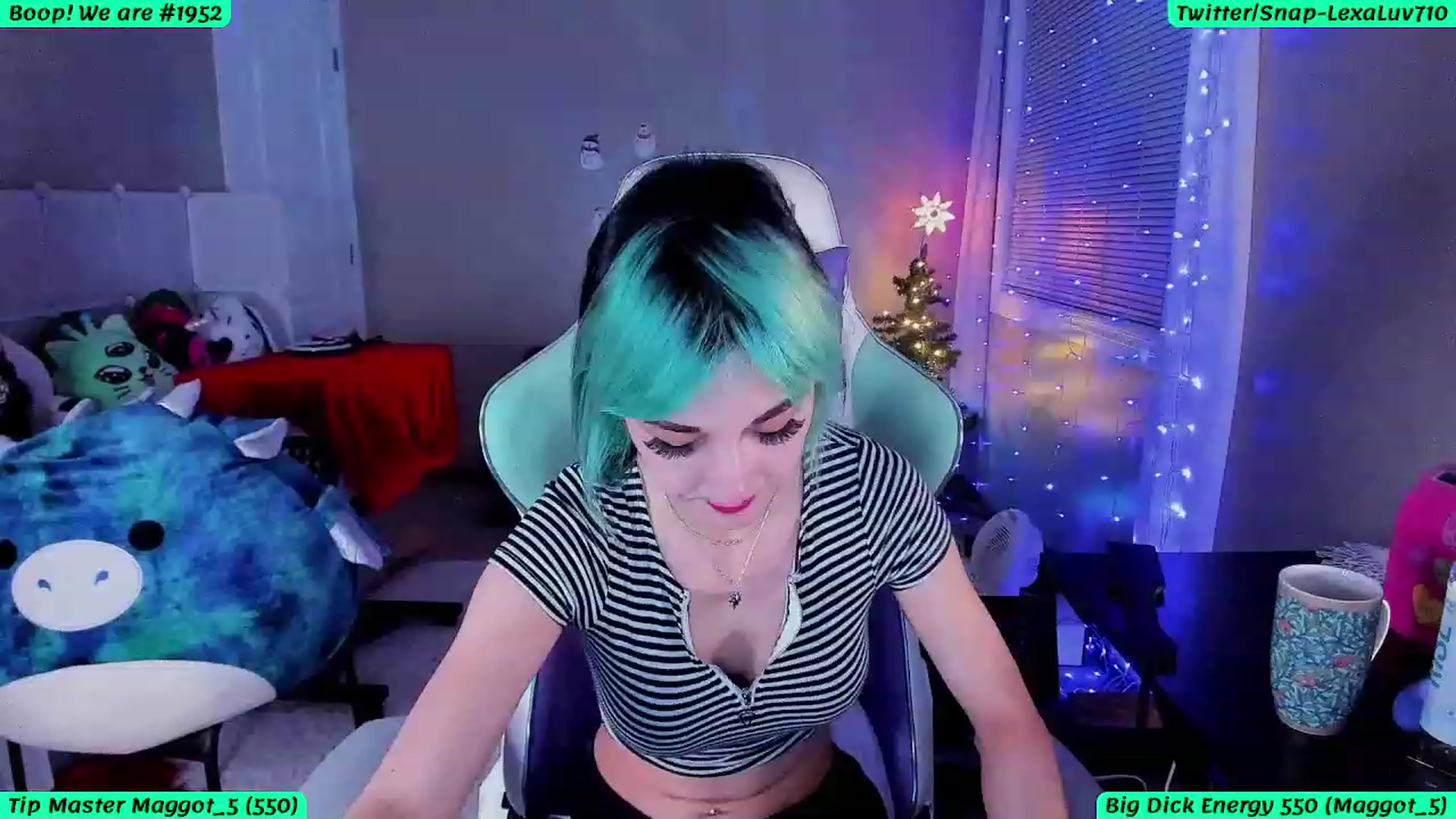 Gallery image thumbnail from LexaLuv's myfreecams stream on, 01/03/2024, 02:44 image 7 of 20