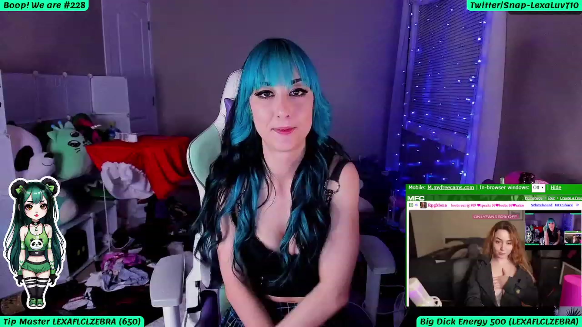 Gallery image thumbnail from LexaLuv's myfreecams stream on, 03/05/2024, 07:46 image 7 of 20