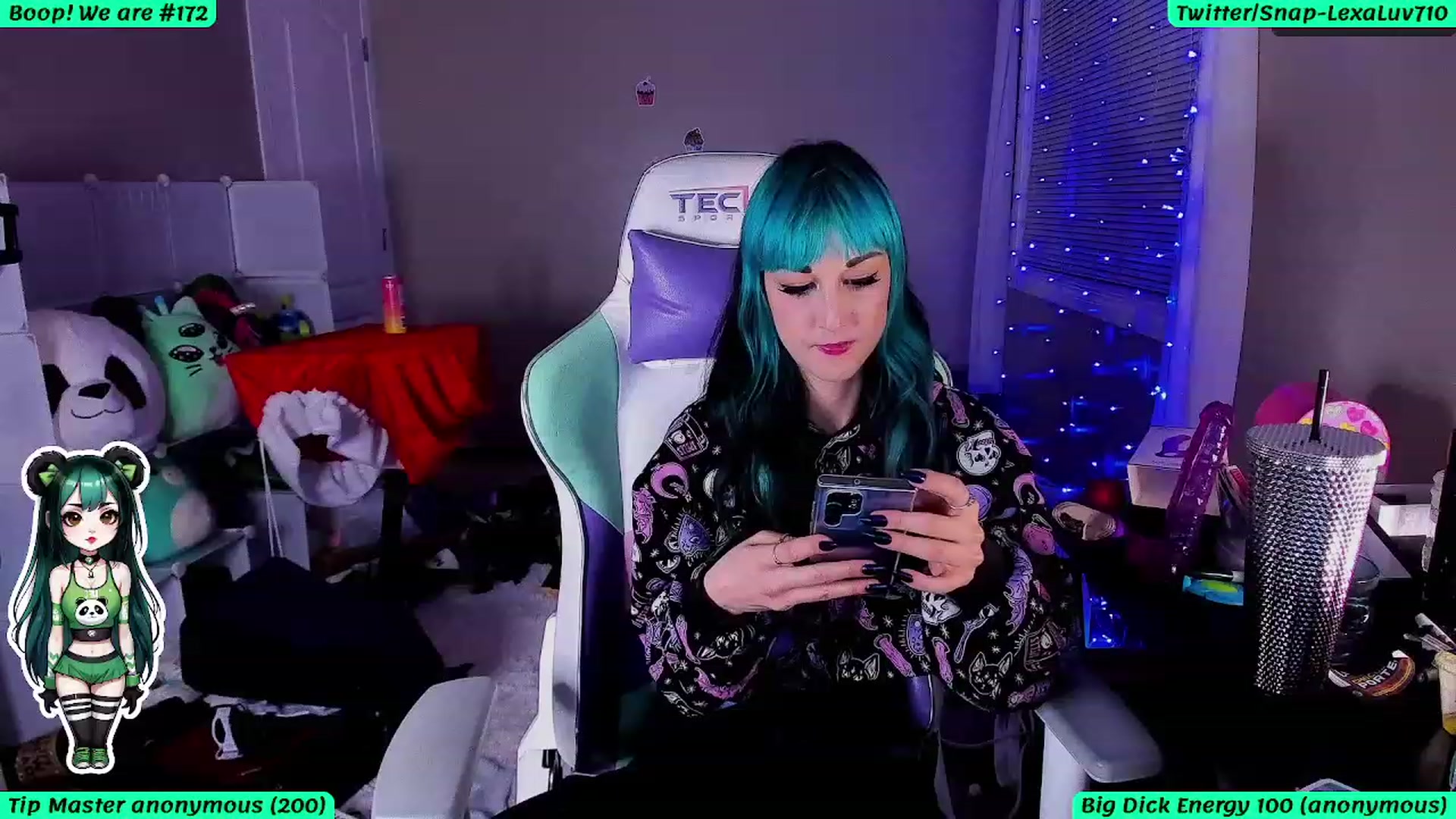 Gallery image thumbnail from LexaLuv's myfreecams stream on, 03/12/2024, 05:50 image 6 of 20