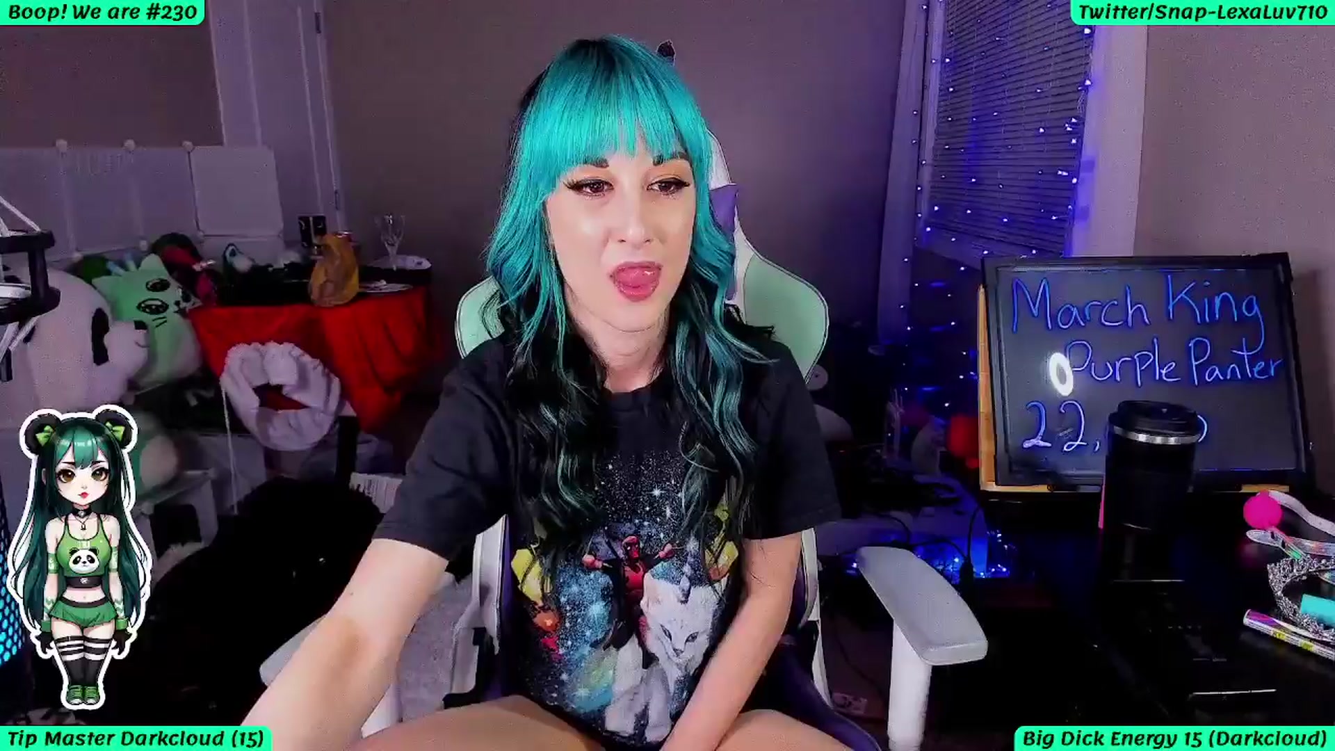 Gallery image thumbnail from LexaLuv's myfreecams stream on, 03/29/2024, 06:09 image 3 of 20