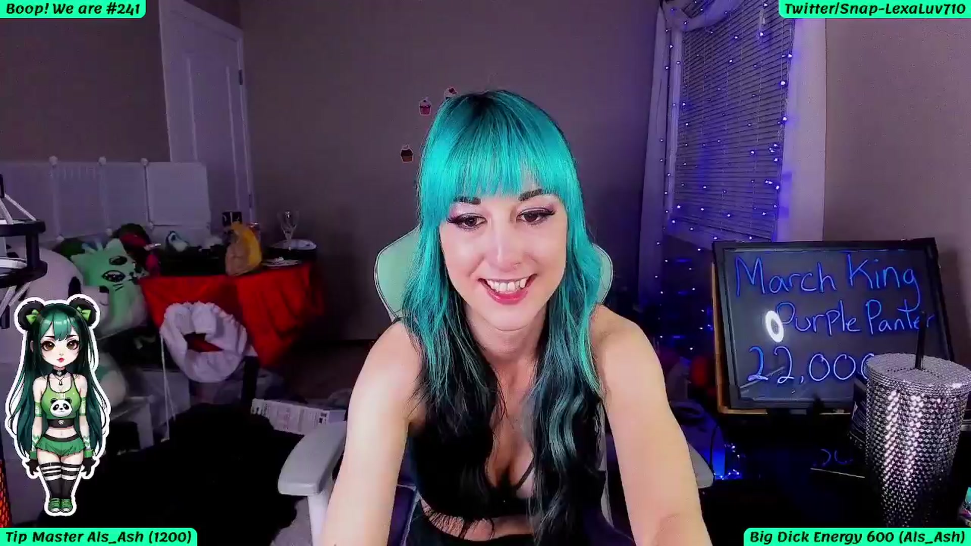 Gallery image thumbnail from LexaLuv's myfreecams stream on, 03/30/2024, 06:50 image 6 of 20