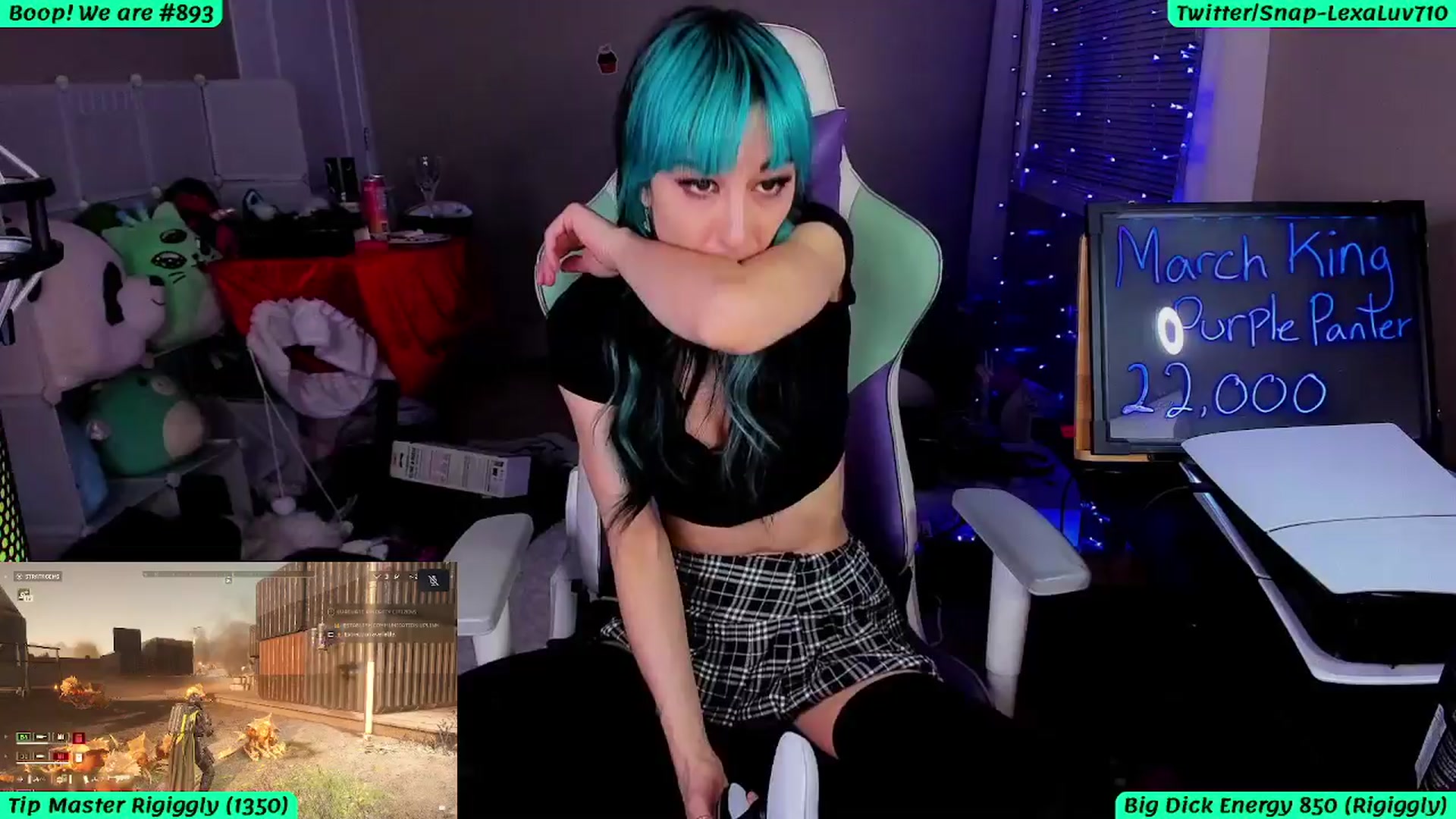 Gallery image thumbnail from LexaLuv's myfreecams stream on, 04/02/2024, 05:08 image 14 of 20