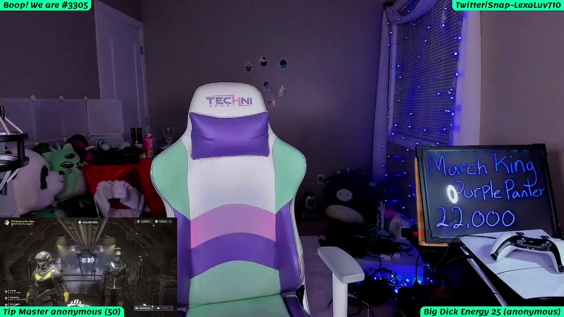 Gallery image thumbnail from LexaLuv's myfreecams stream on, 04/02/2024, 05:08 image 4 of 20