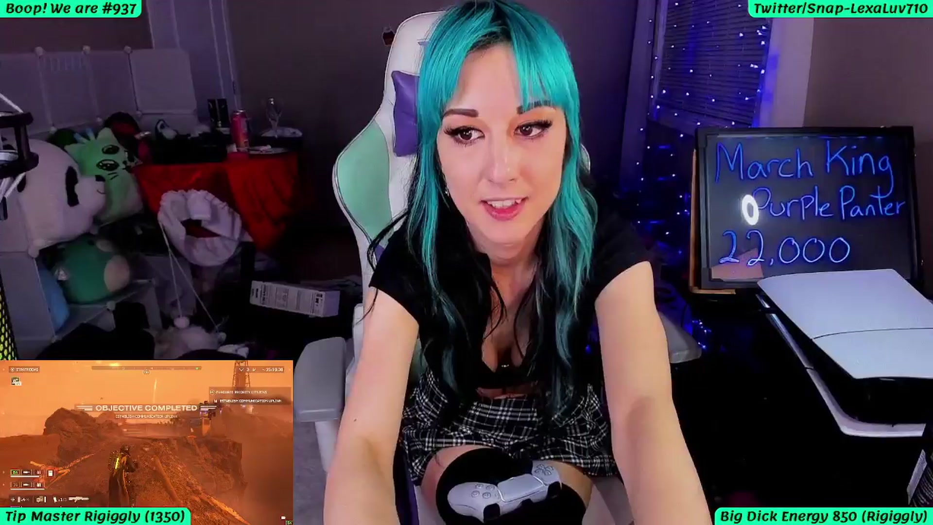 Gallery image thumbnail from LexaLuv's myfreecams stream on, 04/02/2024, 05:08 image 12 of 20