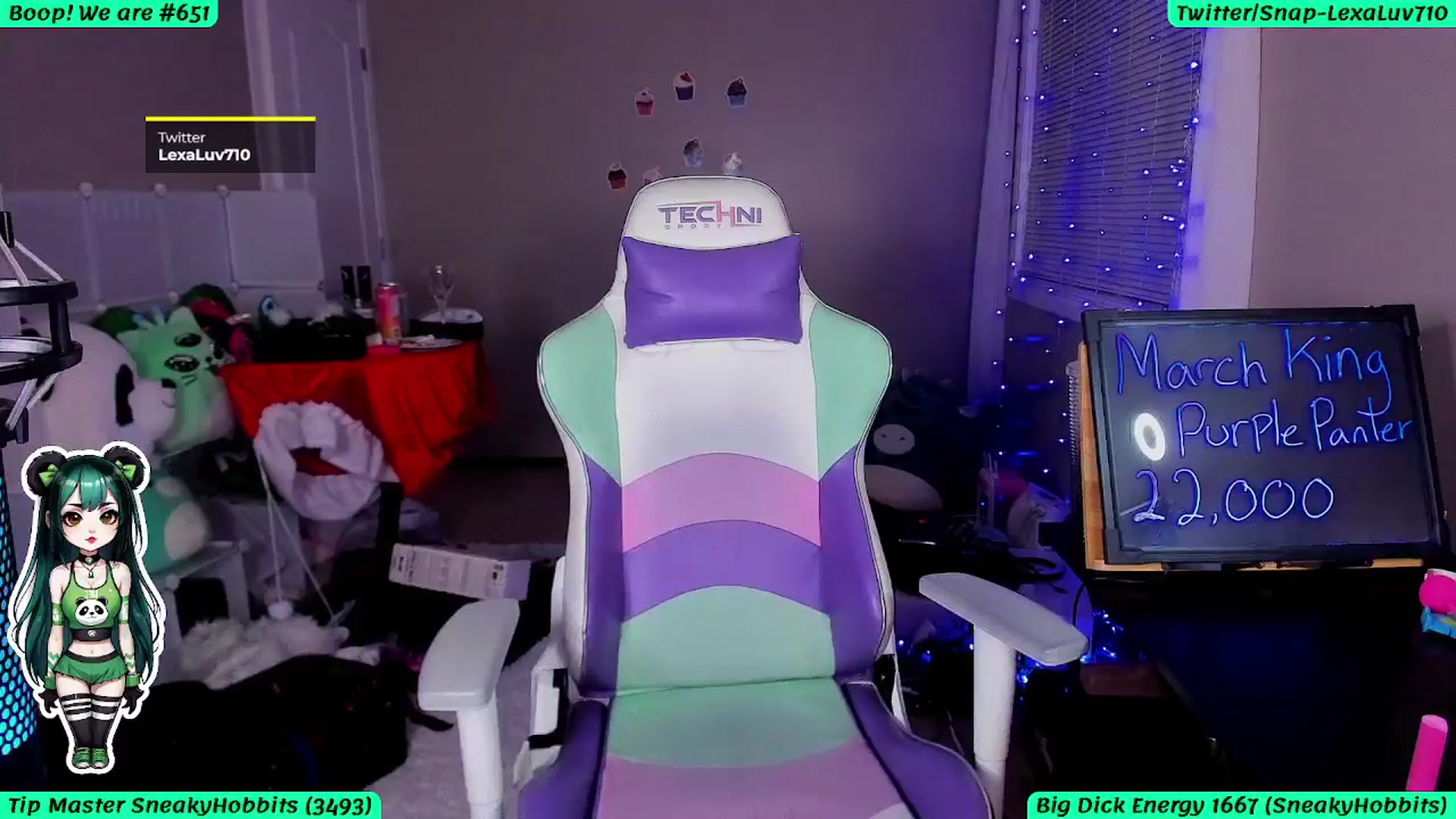 Gallery image thumbnail from LexaLuv's myfreecams stream on, 04/04/2024, 08:12 image 8 of 20