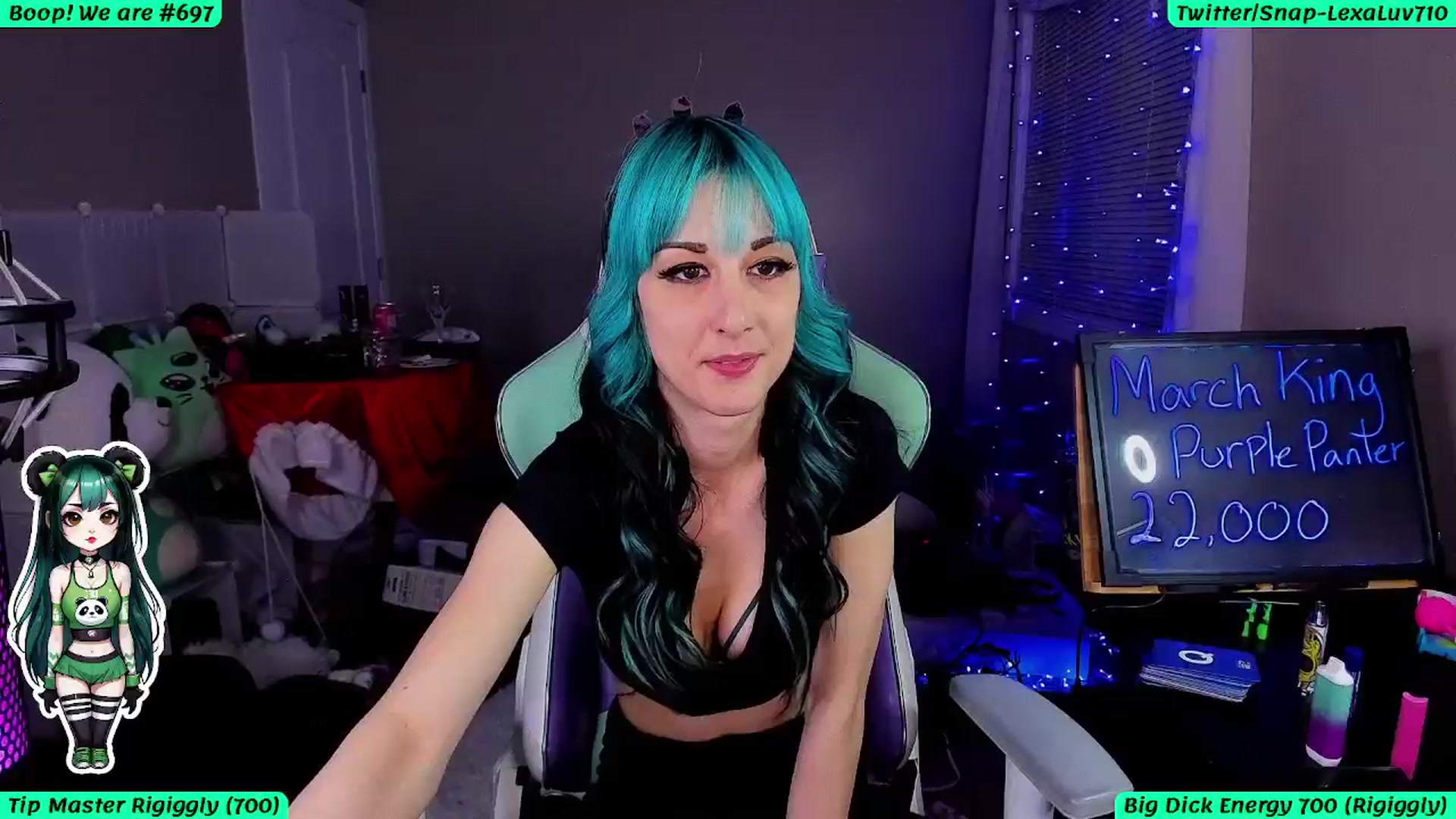 Gallery image thumbnail from LexaLuv's myfreecams stream on, 04/10/2024, 05:25 image 5 of 20