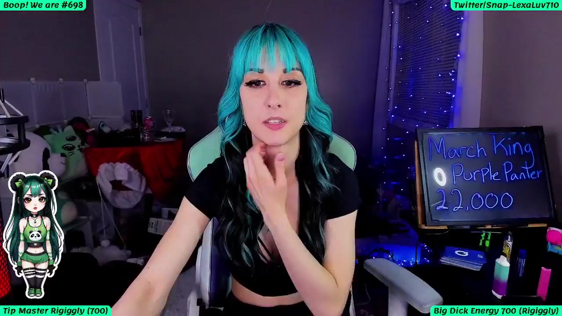 Gallery image thumbnail from LexaLuv's myfreecams stream on, 04/10/2024, 05:25 image 17 of 20