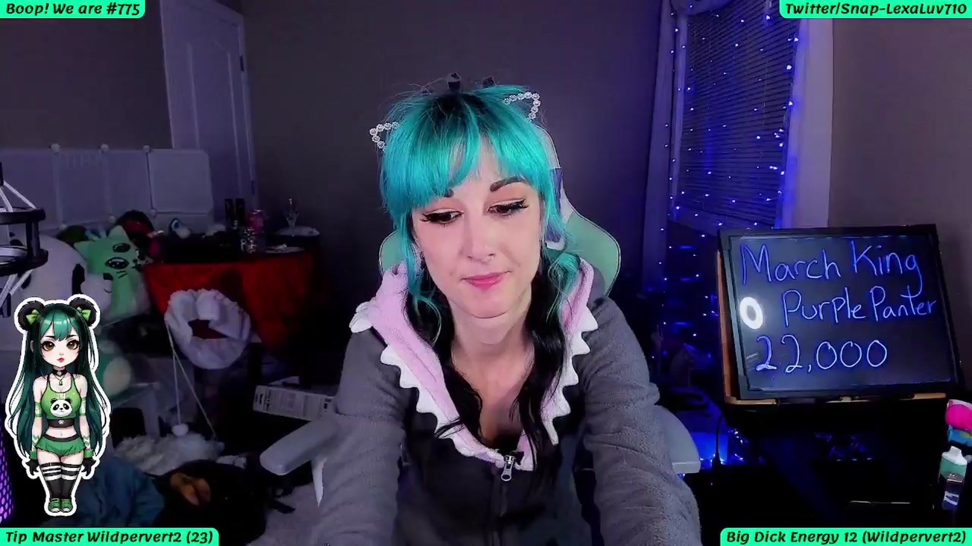 Gallery image thumbnail from LexaLuv's myfreecams stream on, 04/12/2024, 05:14 image 4 of 20