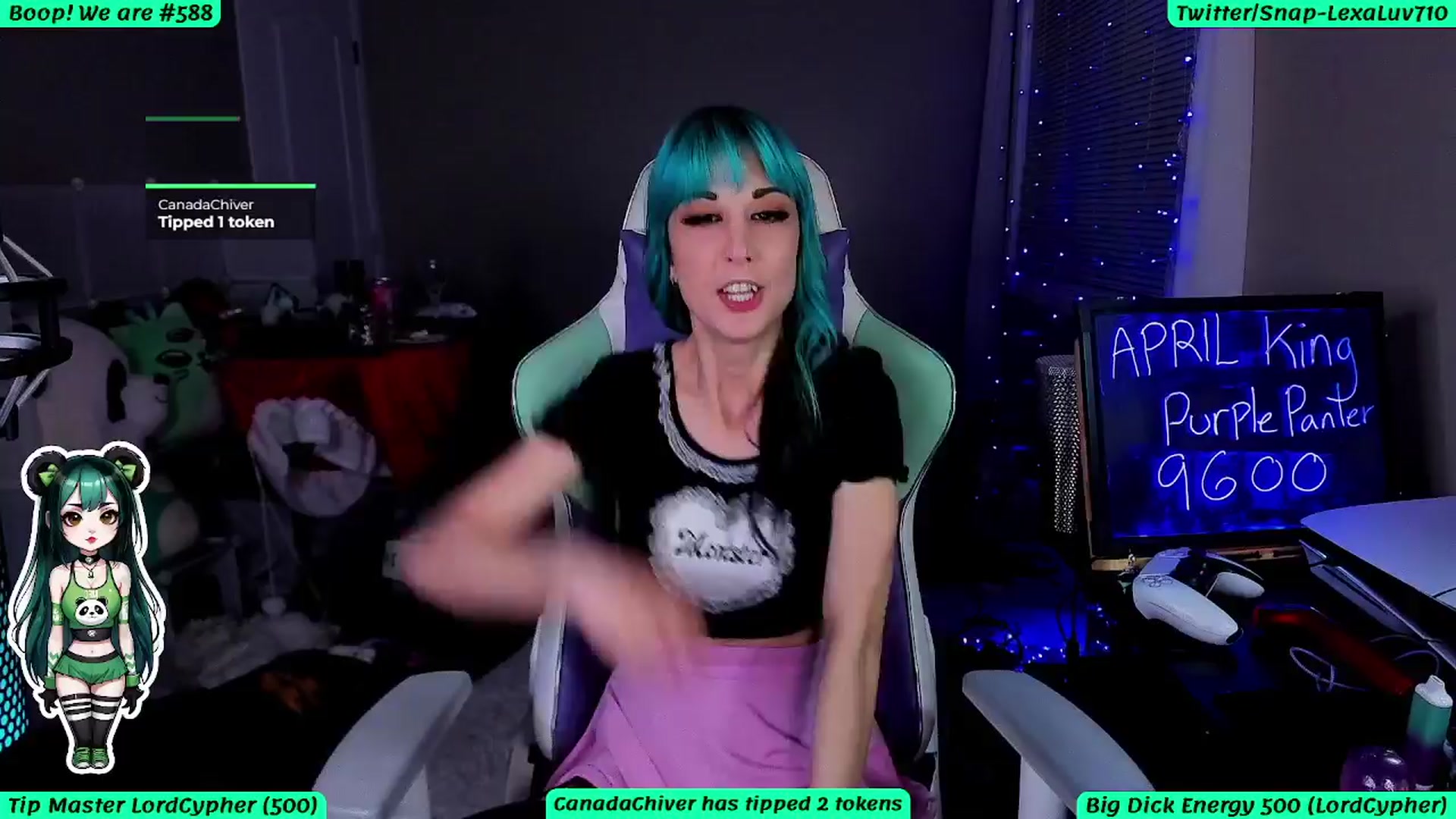 Gallery image thumbnail from LexaLuv's myfreecams stream on, 04/15/2024, 06:24 image 7 of 20