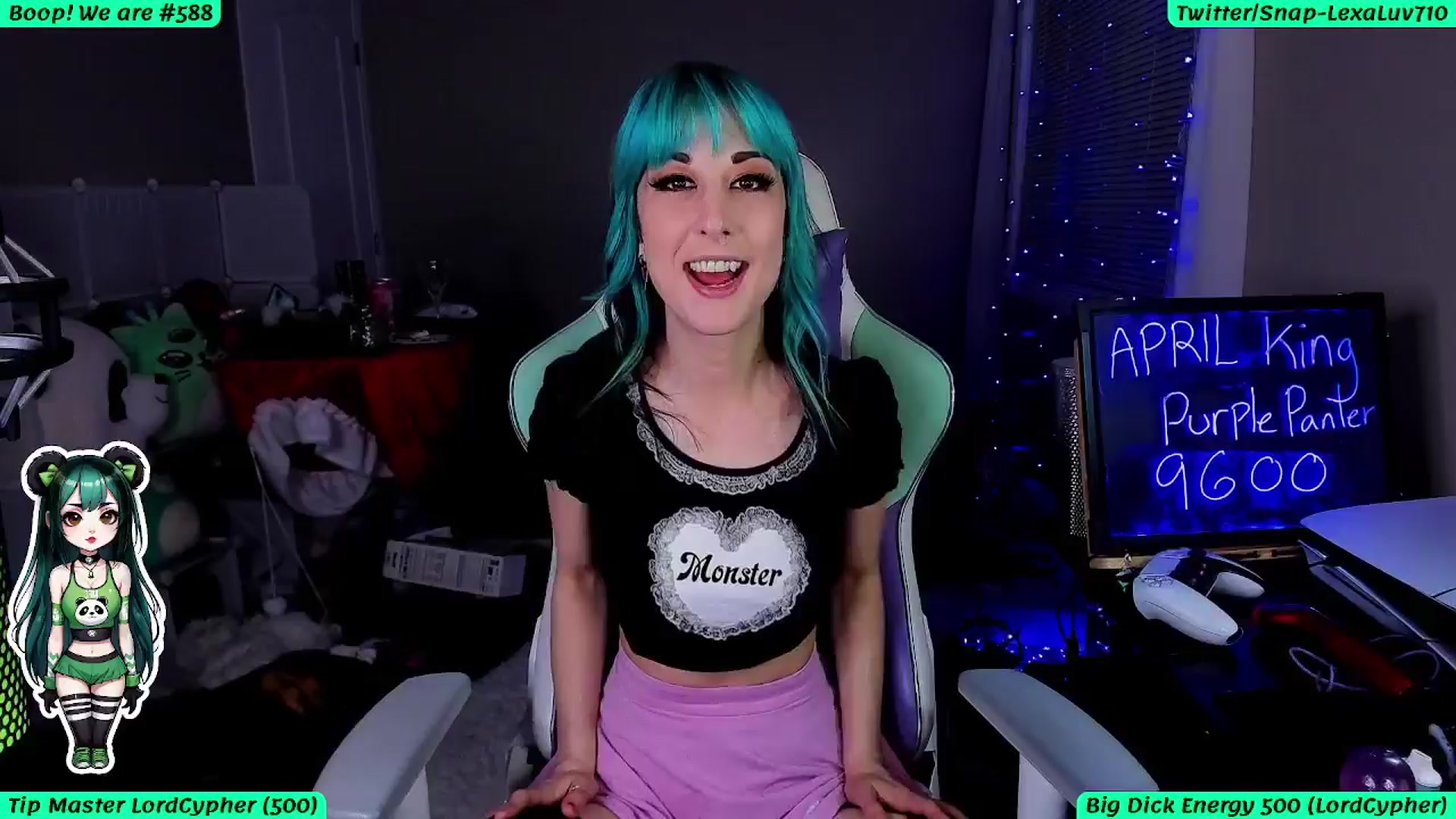 Gallery image thumbnail from LexaLuv's myfreecams stream on, 04/15/2024, 06:24 image 6 of 20