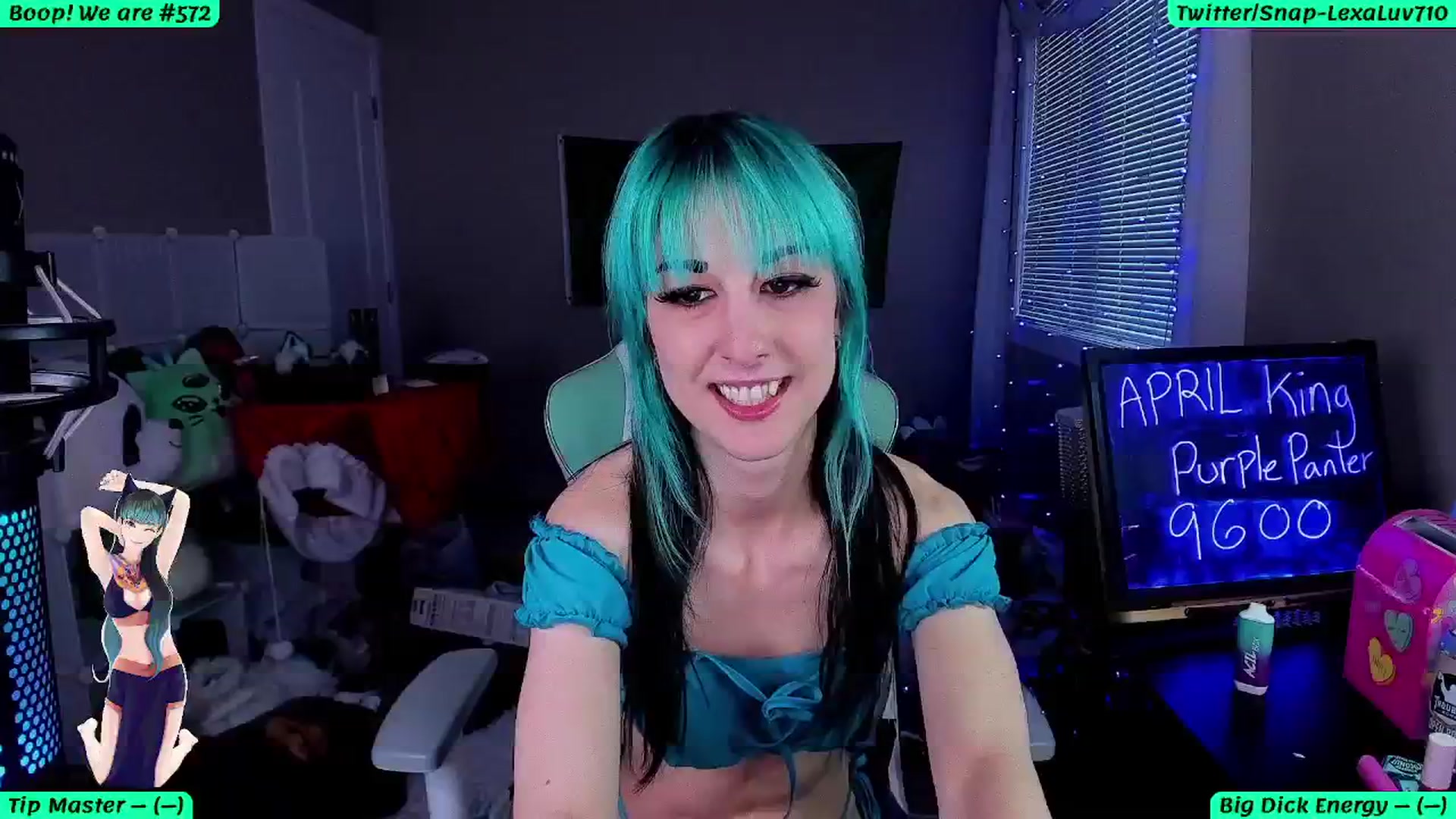 Gallery image thumbnail from LexaLuv's myfreecams stream on, 04/23/2024, 03:37 image 5 of 20