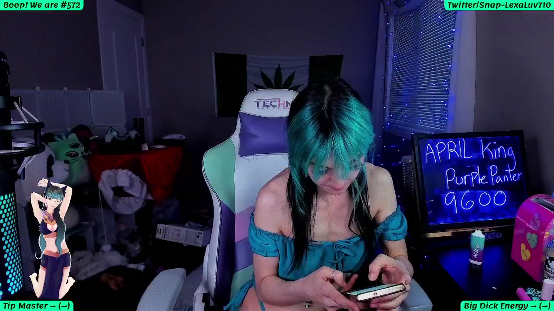 Gallery image thumbnail from LexaLuv's myfreecams stream on, 04/23/2024, 03:37 image 10 of 20