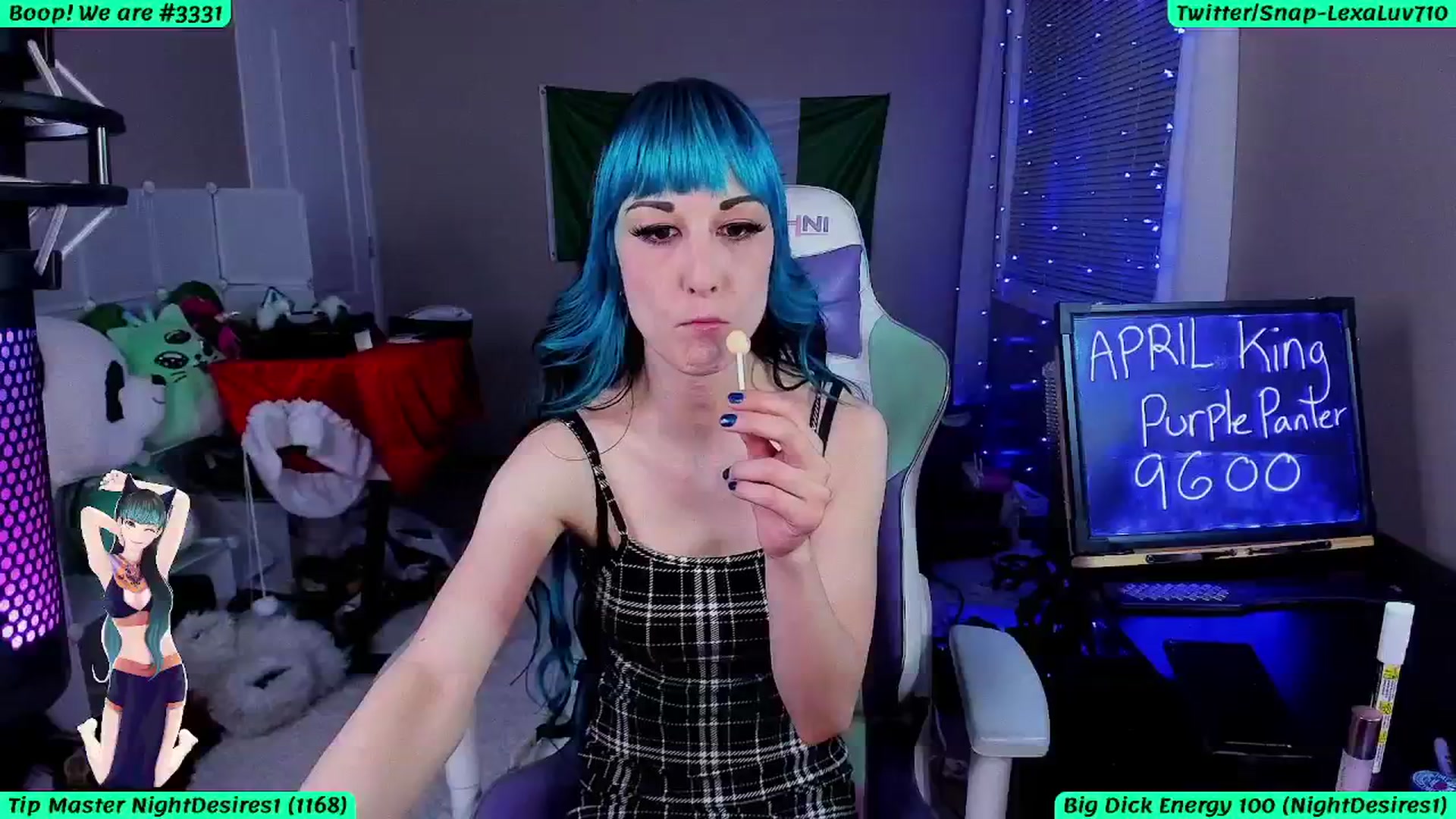 Gallery image thumbnail from LexaLuv's myfreecams stream on, 05/04/2024, 04:50 image 6 of 20