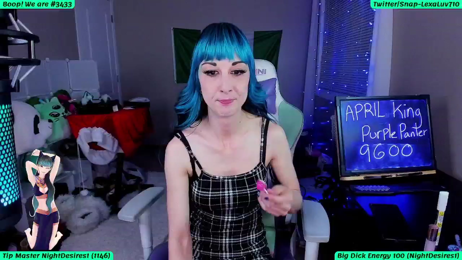 Gallery image thumbnail from LexaLuv's myfreecams stream on, 05/04/2024, 04:50 image 1 of 20