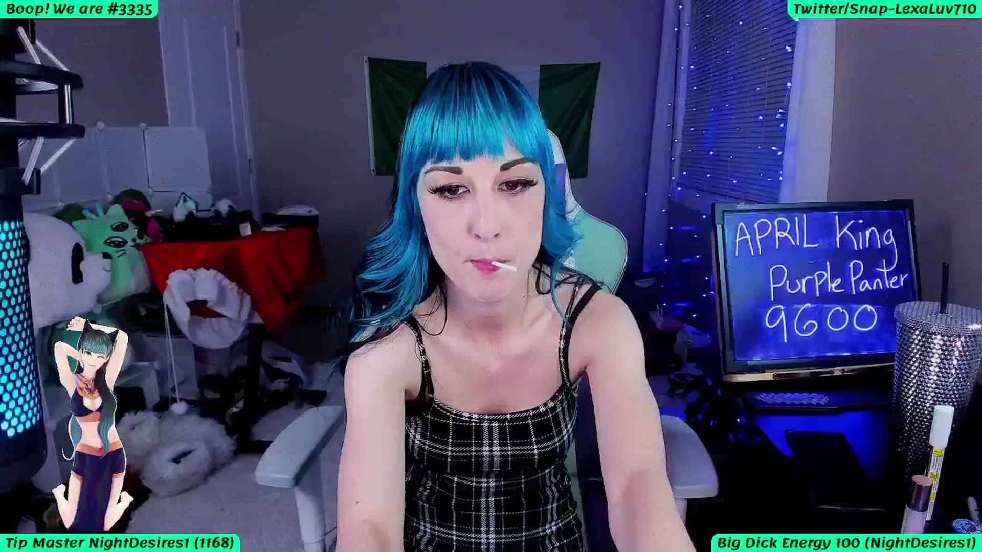 Gallery image thumbnail from LexaLuv's myfreecams stream on, 05/04/2024, 04:50 image 10 of 20