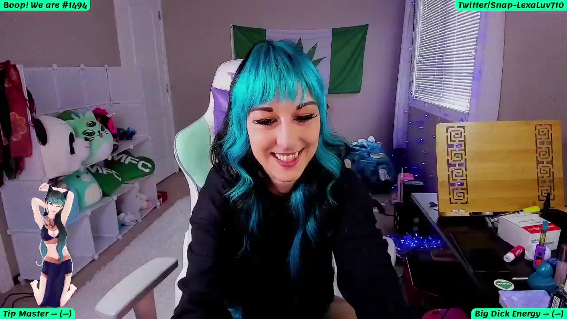 Gallery image thumbnail from LexaLuv's myfreecams stream on, 05/14/2024, 03:15 image 1 of 20