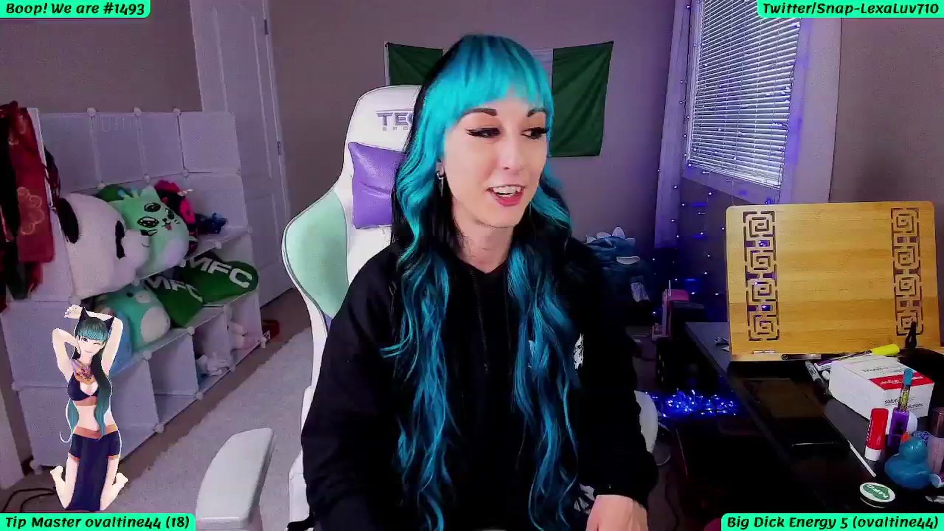Gallery image thumbnail from LexaLuv's myfreecams stream on, 05/14/2024, 03:15 image 12 of 20