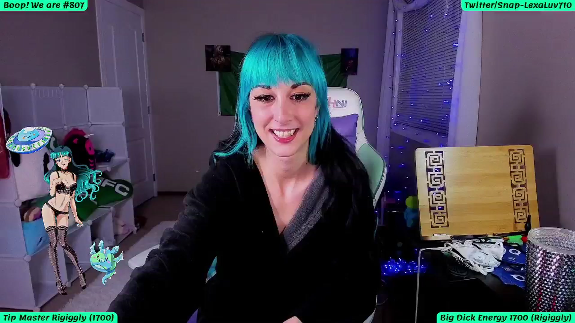 Gallery image thumbnail from LexaLuv's myfreecams stream on, 05/21/2024, 08:16 image 17 of 20