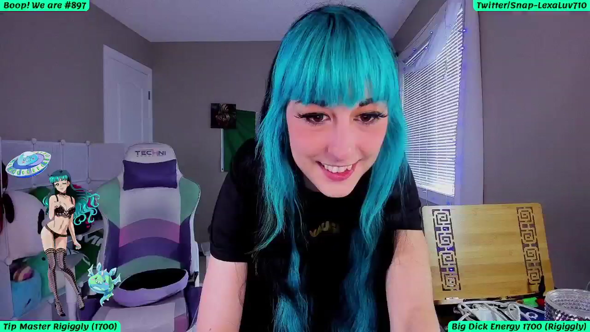 Gallery image thumbnail from LexaLuv's myfreecams stream on, 05/23/2024, 05:41 image 1 of 20