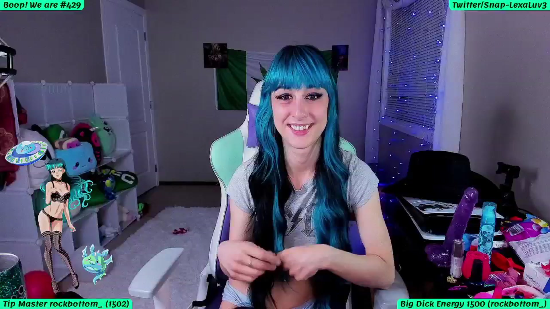 Gallery image thumbnail from LexaLuv's myfreecams stream on, 07/08/2024, 08:07 image 12 of 20