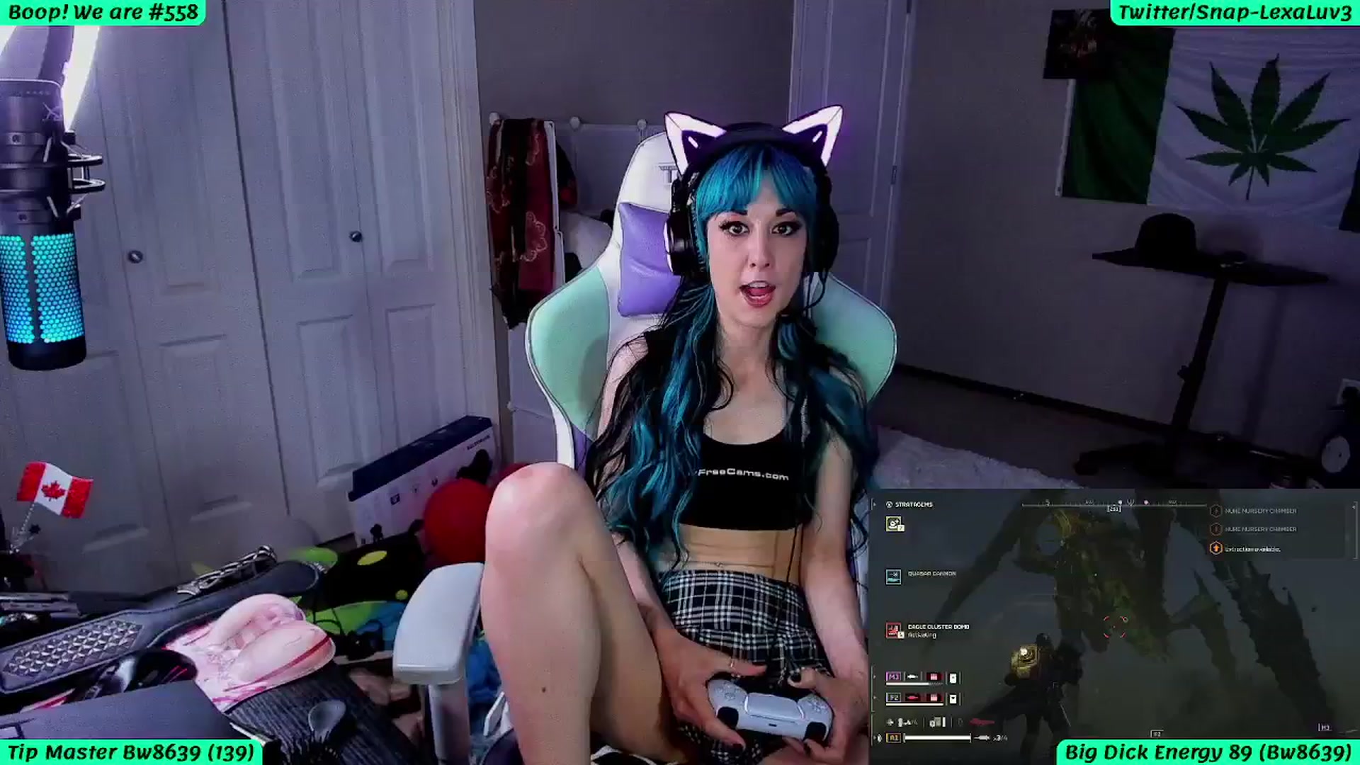 Gallery image thumbnail from LexaLuv's myfreecams stream on, 07/24/2024, 06:41 image 15 of 20
