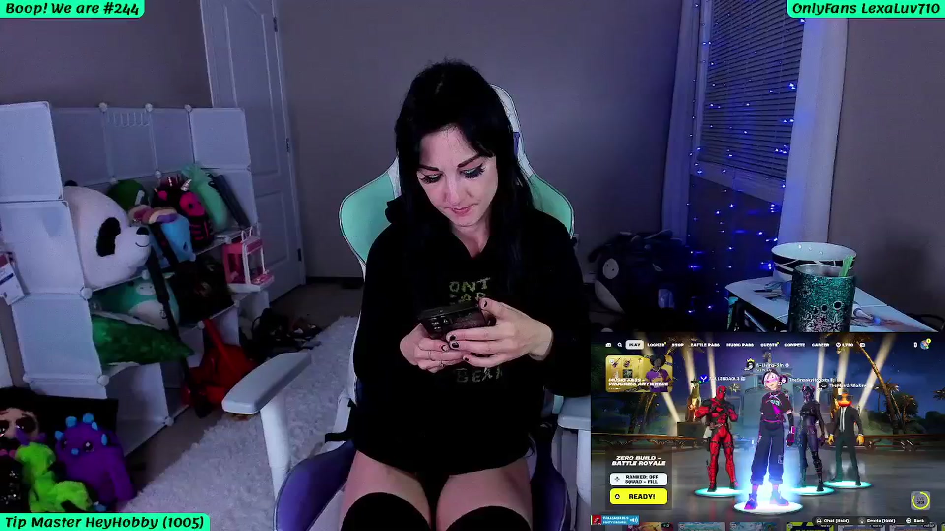 Gallery image thumbnail from LexaLuv's myfreecams stream on, 11/11/2024, 09:11 image 6 of 20