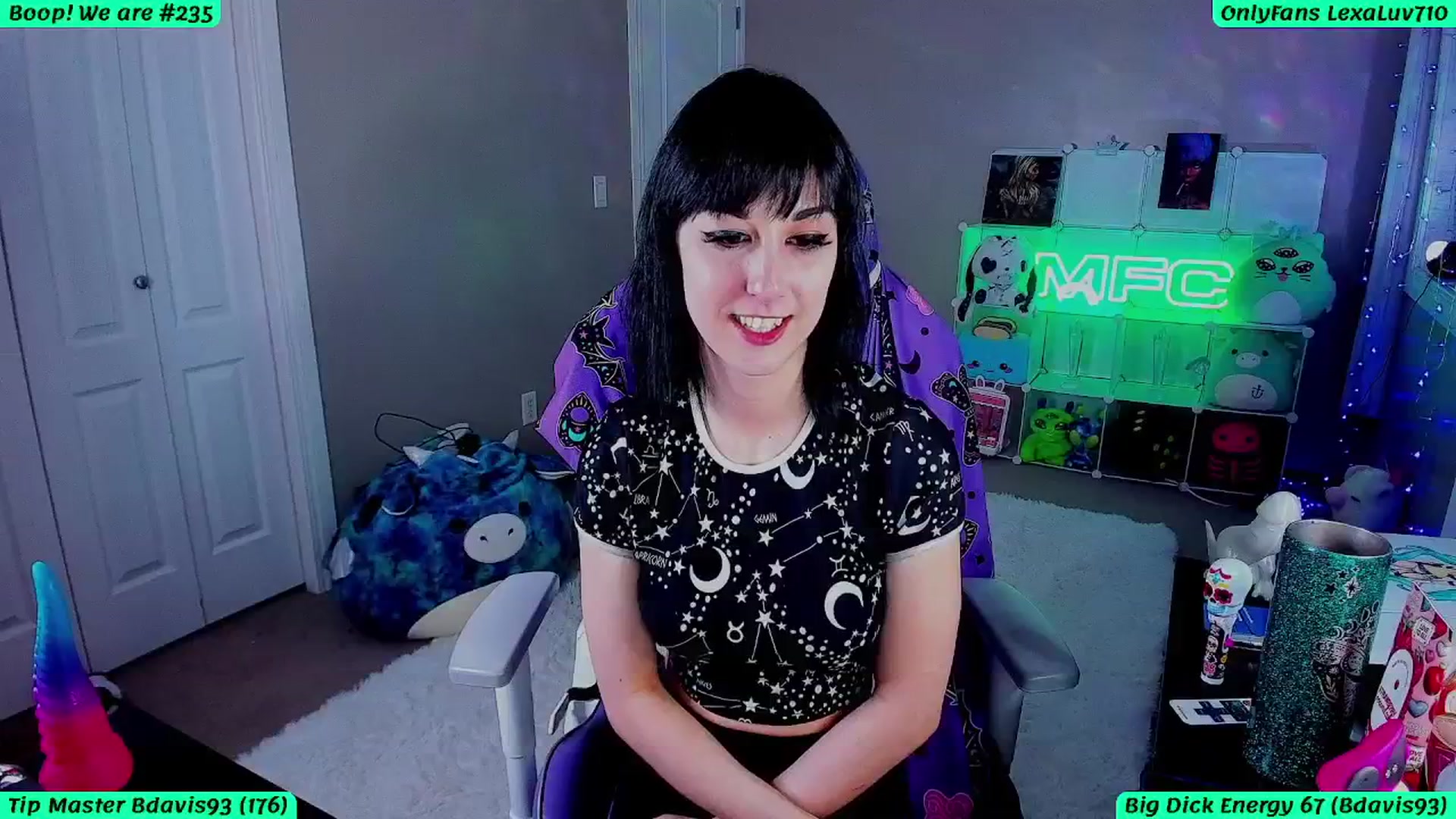 Gallery image thumbnail from LexaLuv's myfreecams stream on, 04/07/2025, 06:42 image 12 of 20