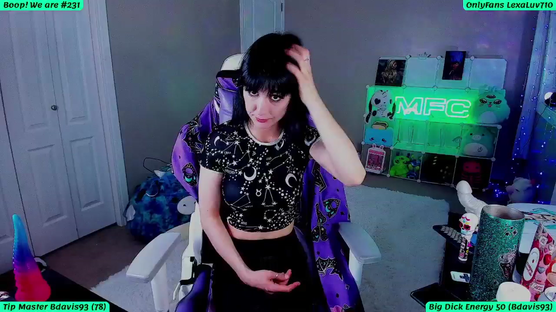 Gallery image thumbnail from LexaLuv's myfreecams stream on, 04/07/2025, 06:42 image 2 of 20