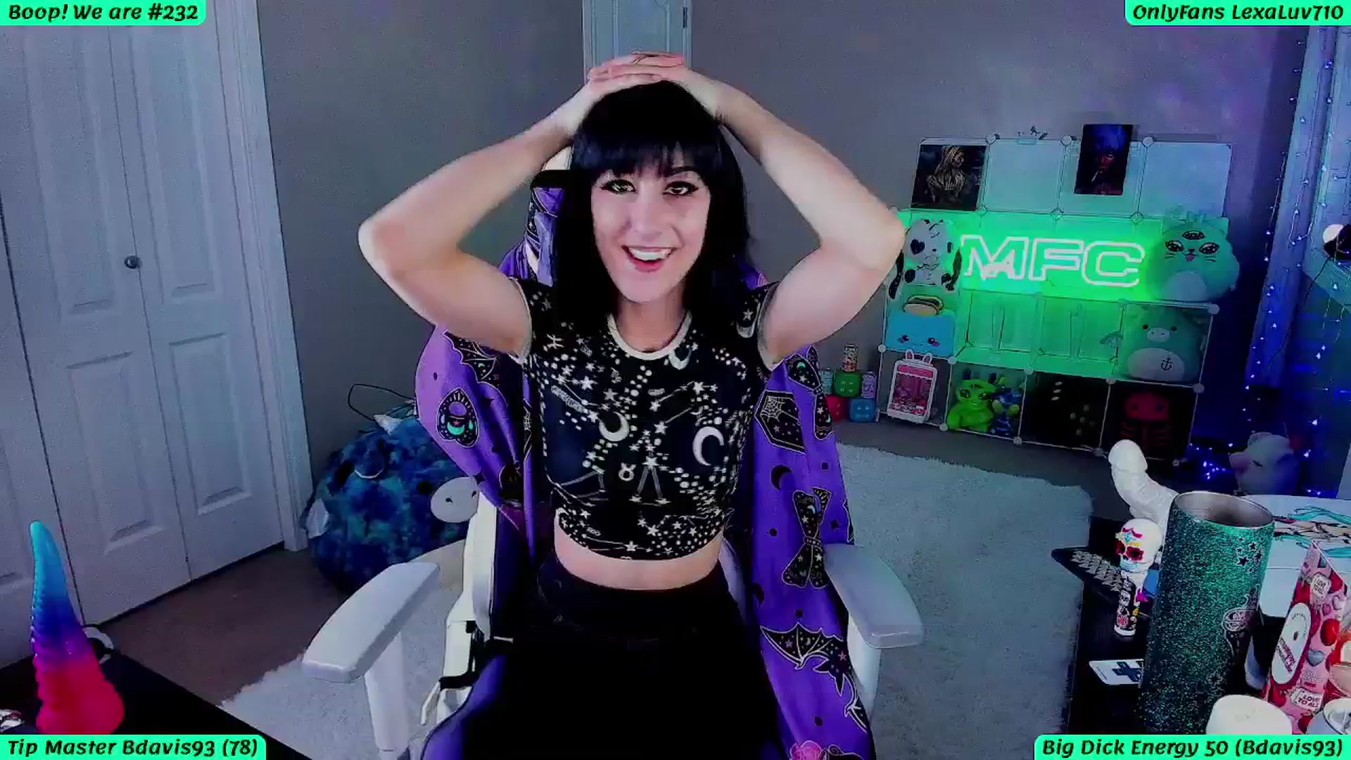 Gallery image thumbnail from LexaLuv's myfreecams stream on, 04/07/2025, 06:42 image 3 of 20