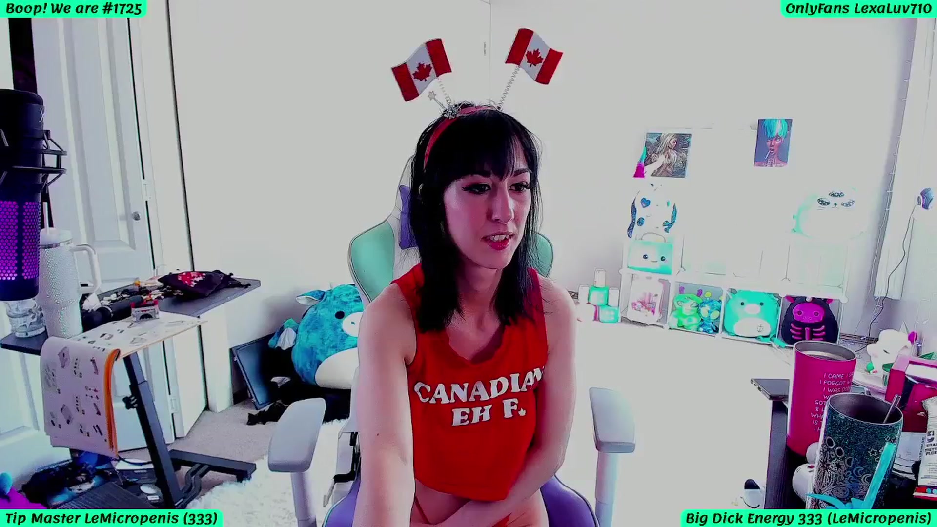 Gallery image thumbnail from LexaLuv's myfreecams stream on, 07/02/2025, 05:15 image 1 of 20