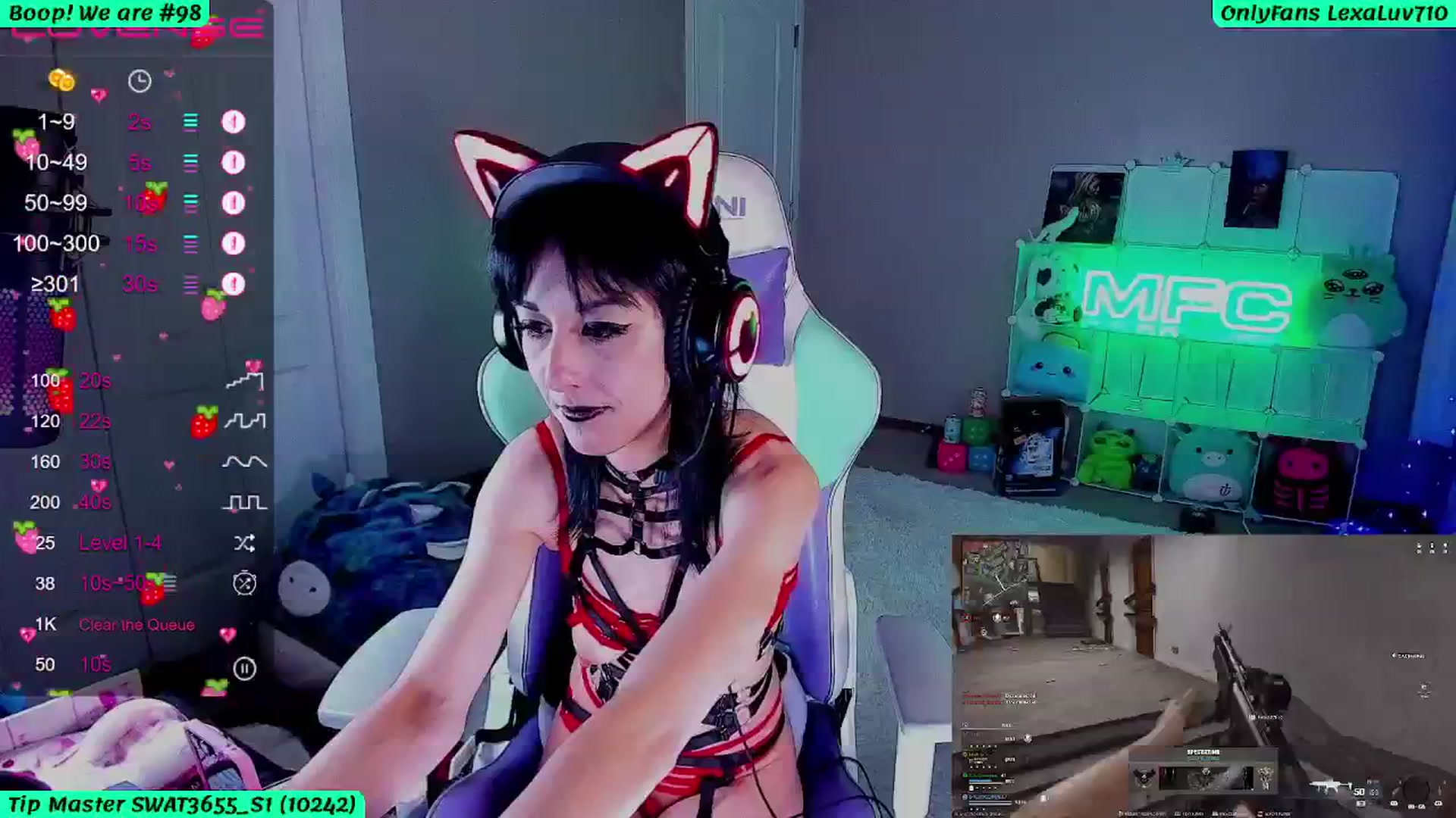 Gallery image thumbnail from LexaLuv's myfreecams stream on, 10/04/2025, 09:24 image 10 of 20