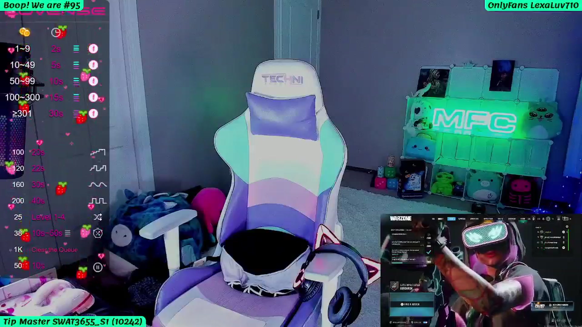 Gallery image thumbnail from LexaLuv's myfreecams stream on, 10/04/2025, 09:24 image 14 of 20