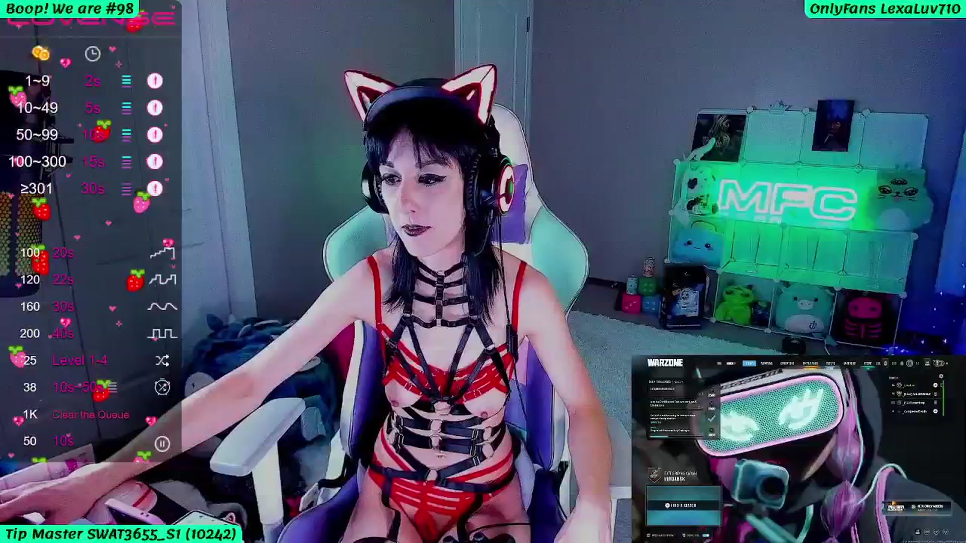 Gallery image thumbnail from LexaLuv's myfreecams stream on, 10/04/2025, 09:24 image 12 of 20