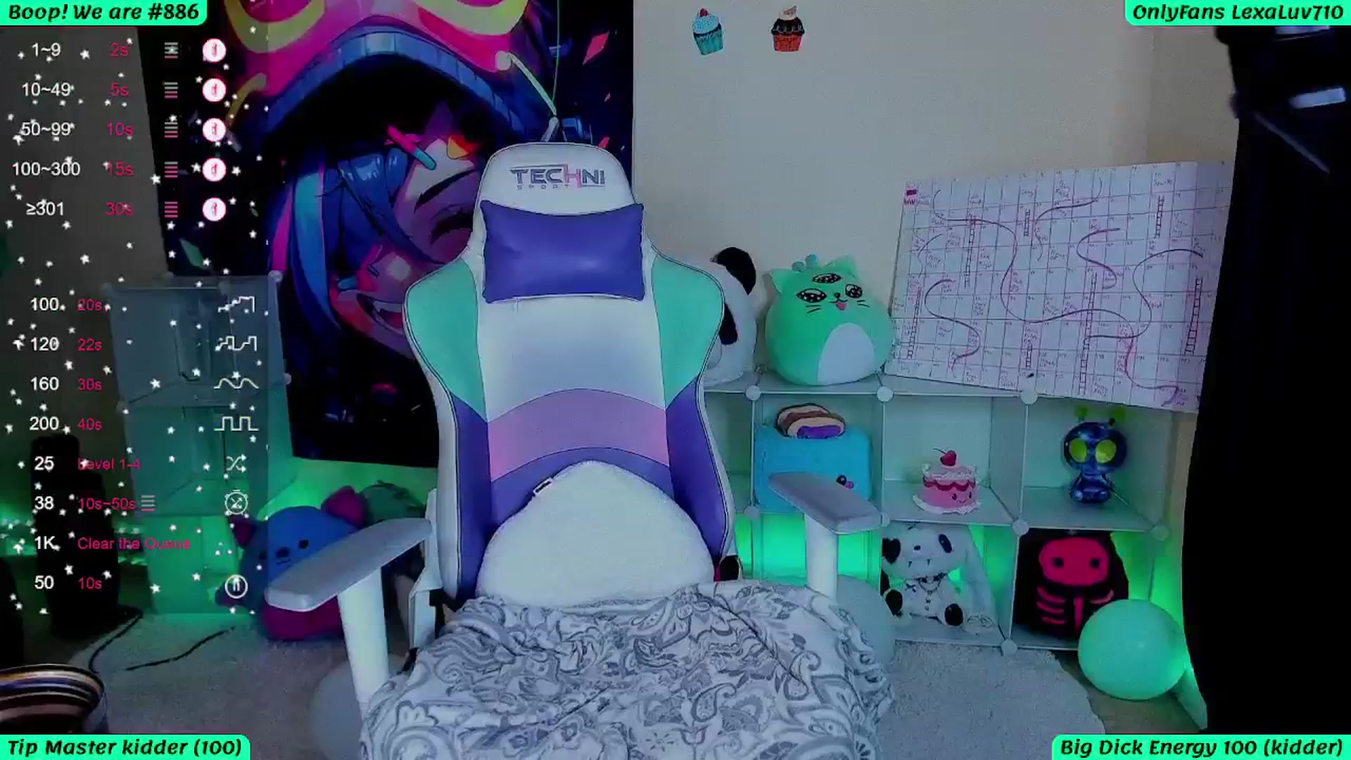 Gallery image thumbnail from LexaLuv's myfreecams stream on, 04/23/2026, 03:07 image 9 of 20