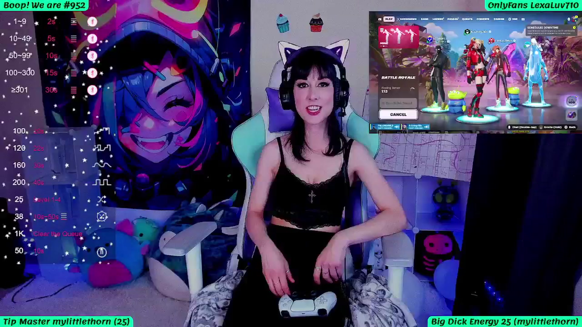 Gallery image thumbnail from LexaLuv's myfreecams stream on, 04/30/2026, 04:47 image 10 of 20