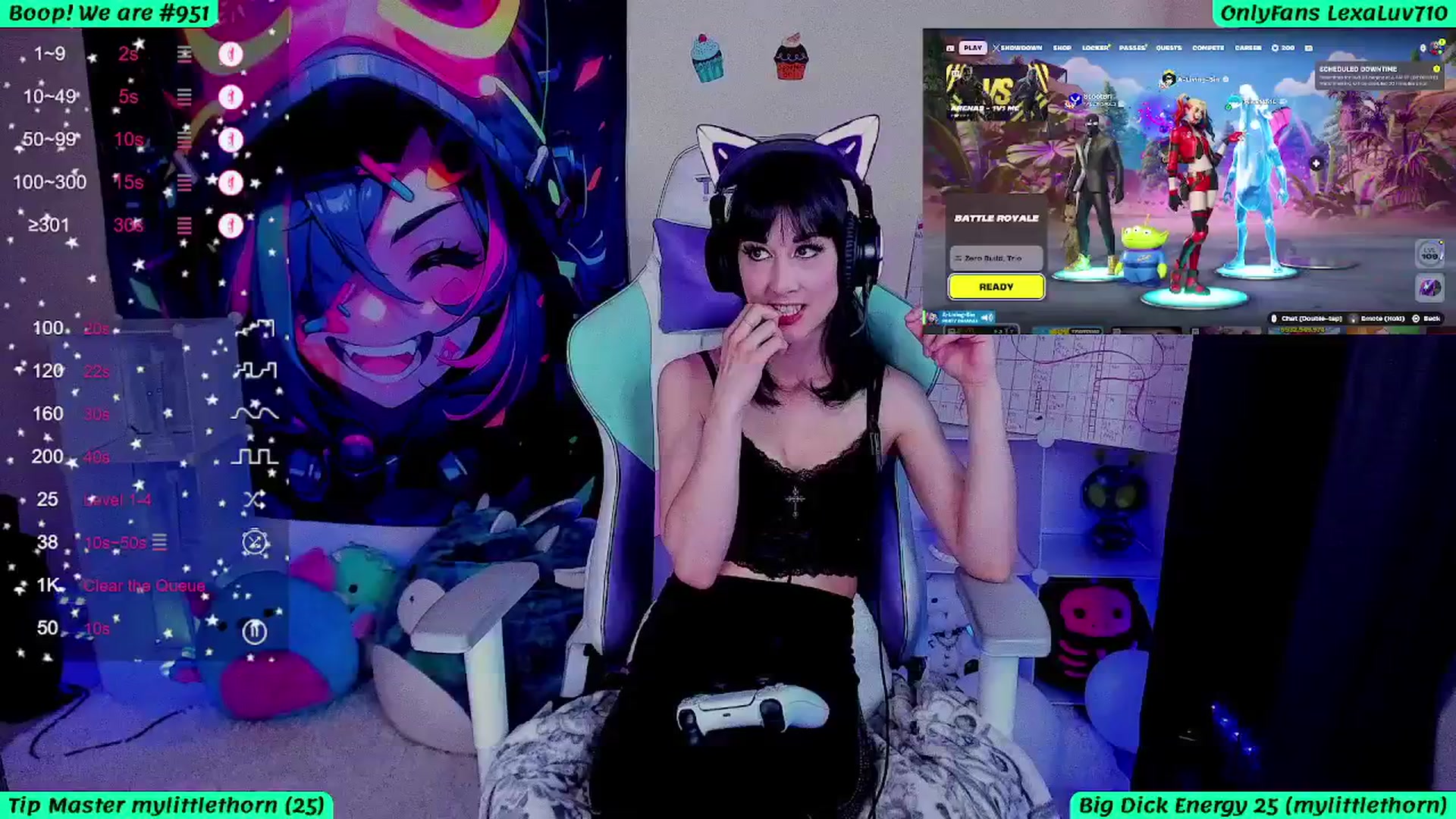 Gallery image thumbnail from LexaLuv's myfreecams stream on, 04/30/2026, 04:47 image 9 of 20