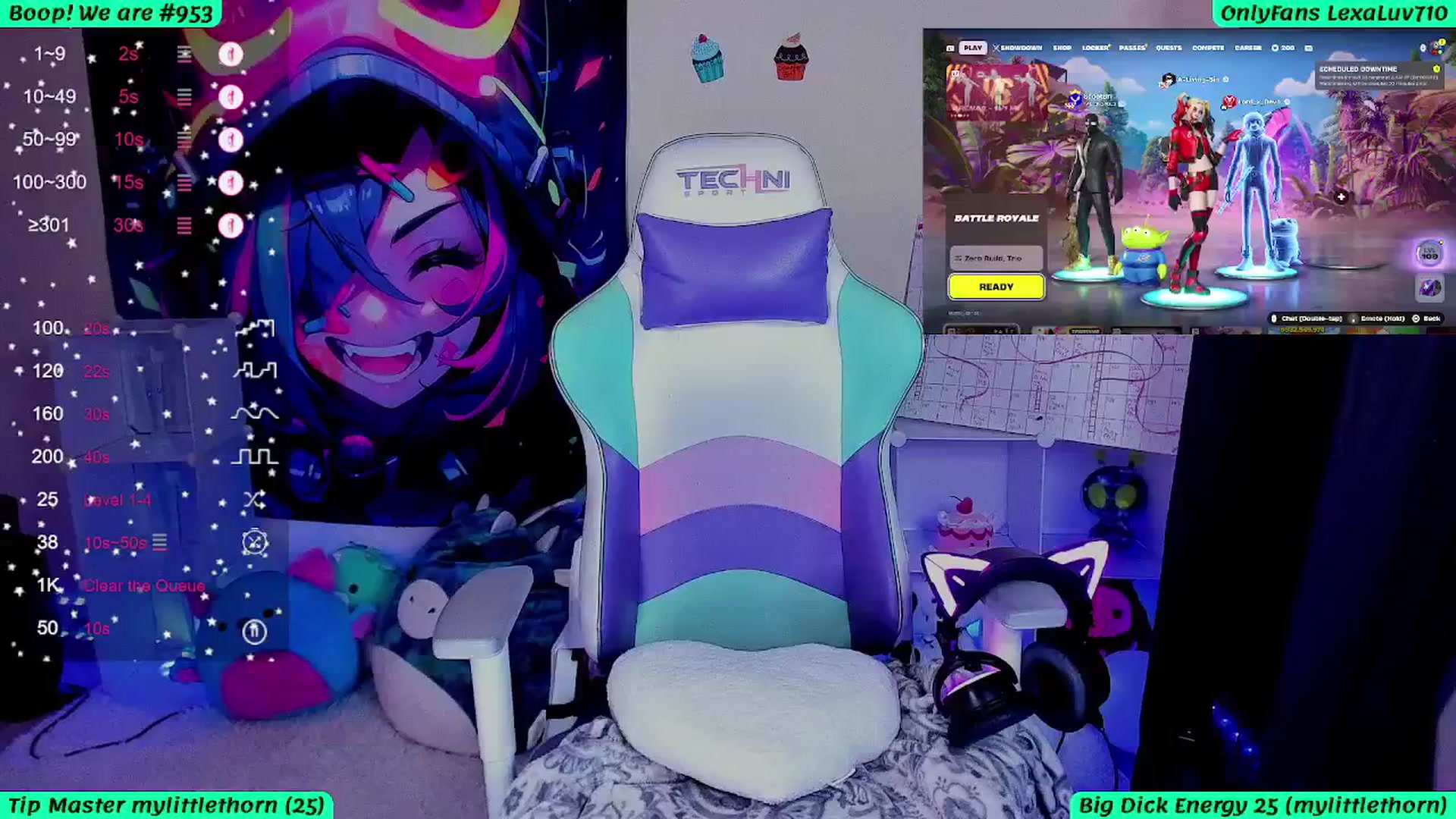 Gallery image thumbnail from LexaLuv's myfreecams stream on, 04/30/2026, 04:47 image 11 of 20
