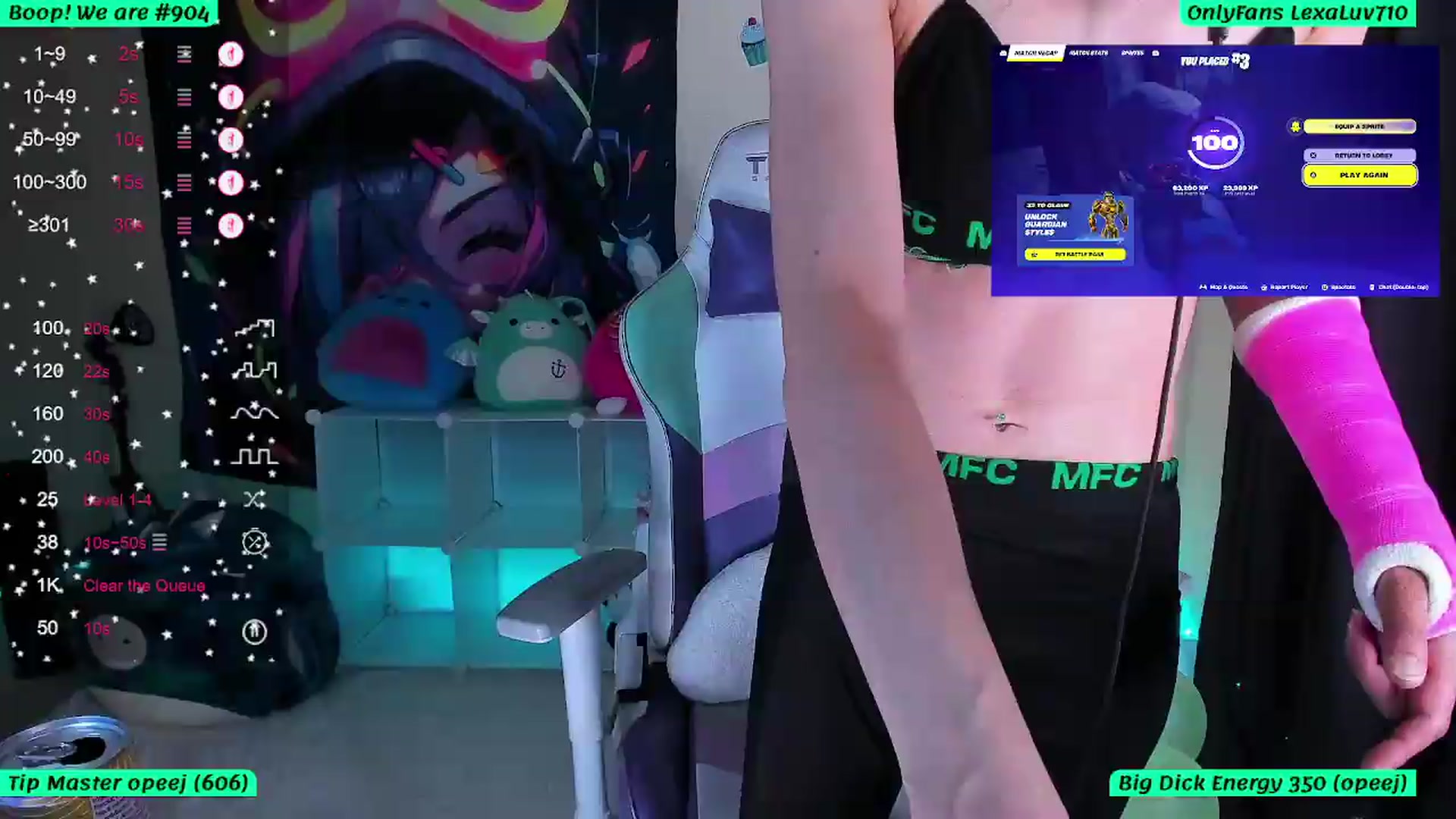 Gallery image thumbnail from LexaLuv's myfreecams stream on, 08/19/2026, 09:05 image 1 of 20