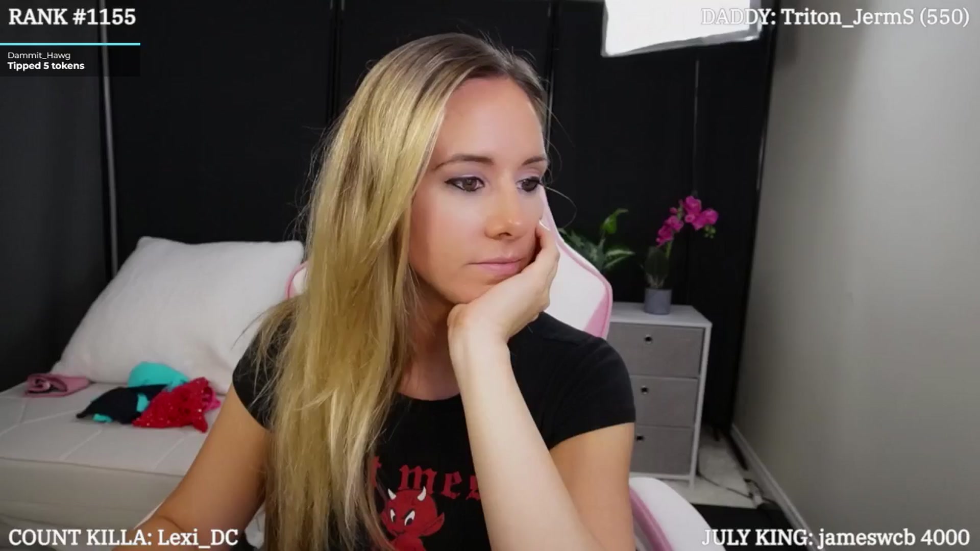 Gallery image thumbnail from LexiHub's myfreecams stream on, 07/20/2024, 02:04 image 15 of 20