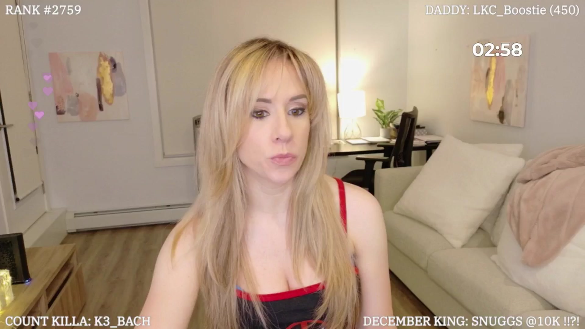 Gallery image thumbnail from LexiHub's myfreecams stream on, 01/04/2025, 03:40 image 7 of 20