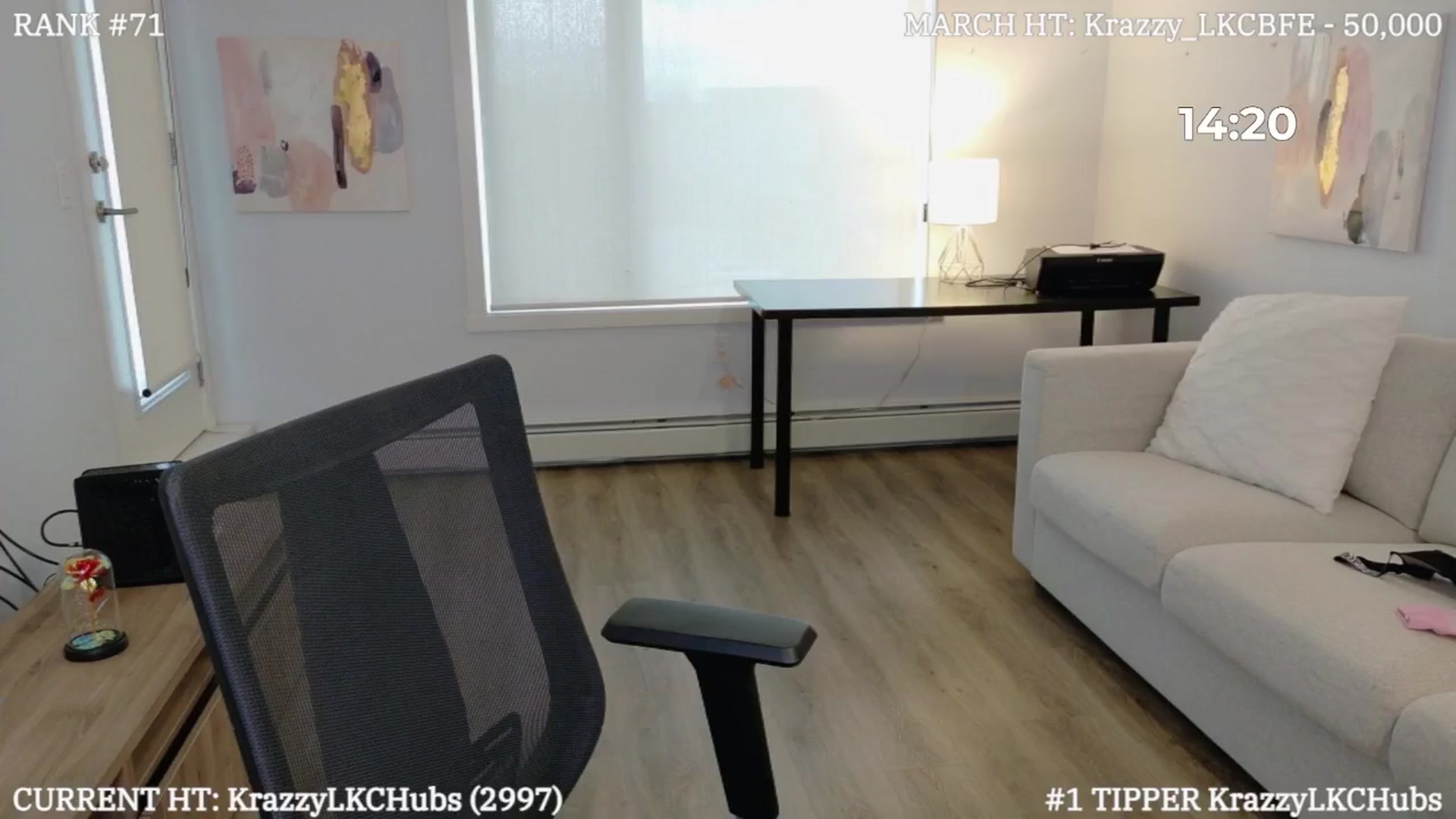 Gallery image thumbnail from LexiHub's myfreecams stream on, 03/26/2025, 24:31 image 20 of 20