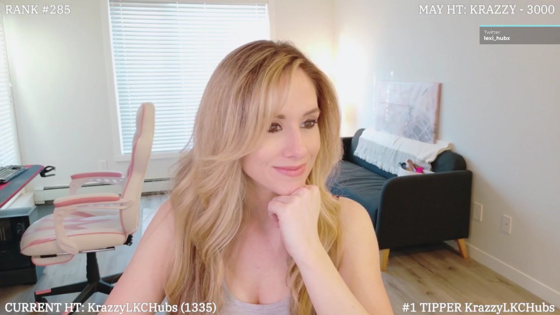 Gallery image thumbnail from LexiHub's myfreecams stream on, 05/07/2025, 03:32 image 7 of 20