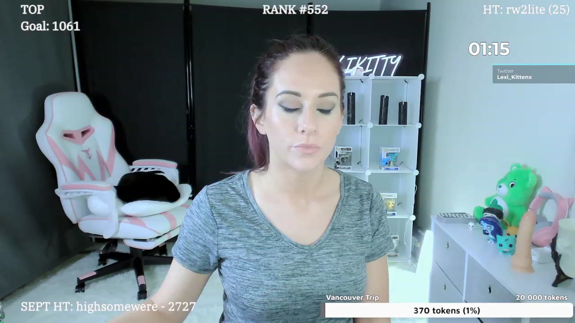 Gallery image thumbnail from LexiKitty_'s myfreecams stream on, 09/28/2023, 02:12 image 2 of 20