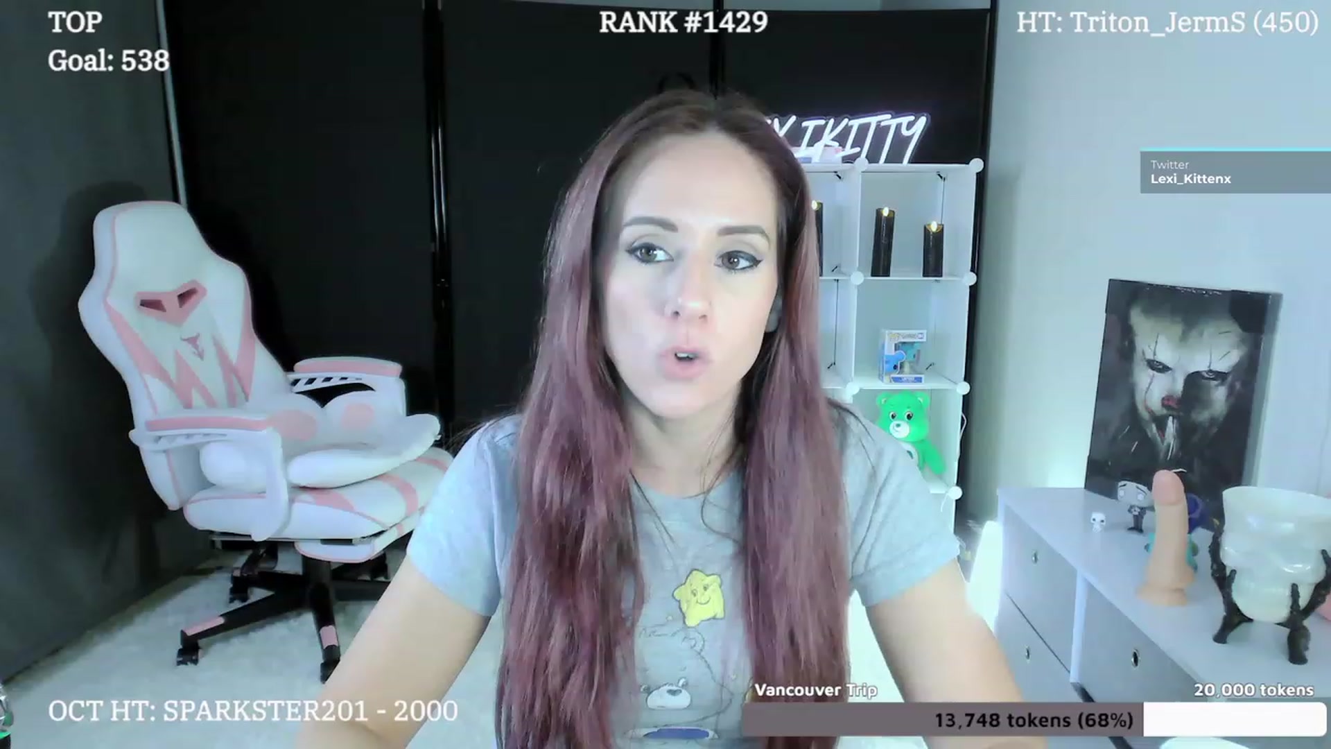 Gallery image thumbnail from LexiKitty_'s myfreecams stream on, 10/11/2023, 02:18 image 5 of 20
