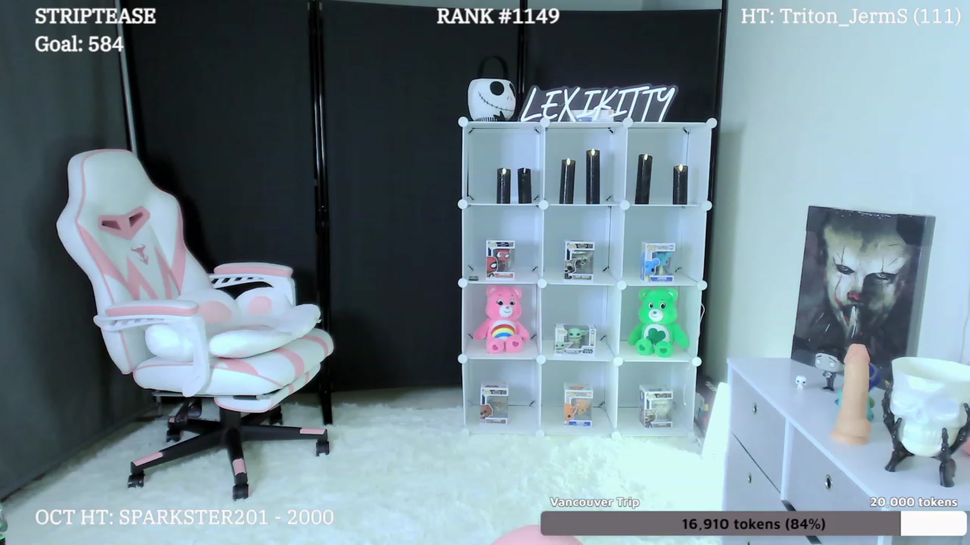 Gallery image thumbnail from LexiKitty_'s myfreecams stream on, 10/12/2023, 01:17 image 11 of 20