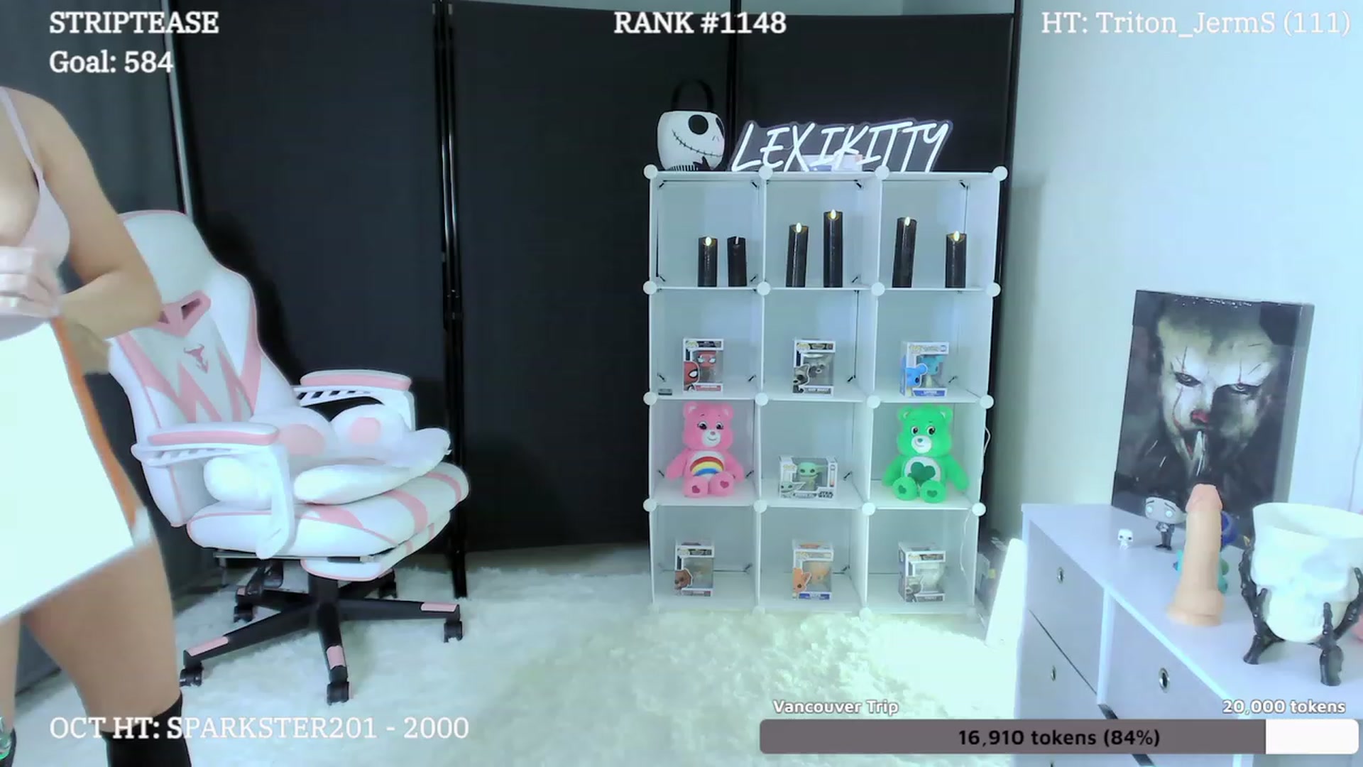 Gallery image thumbnail from LexiKitty_'s myfreecams stream on, 10/12/2023, 01:17 image 13 of 20