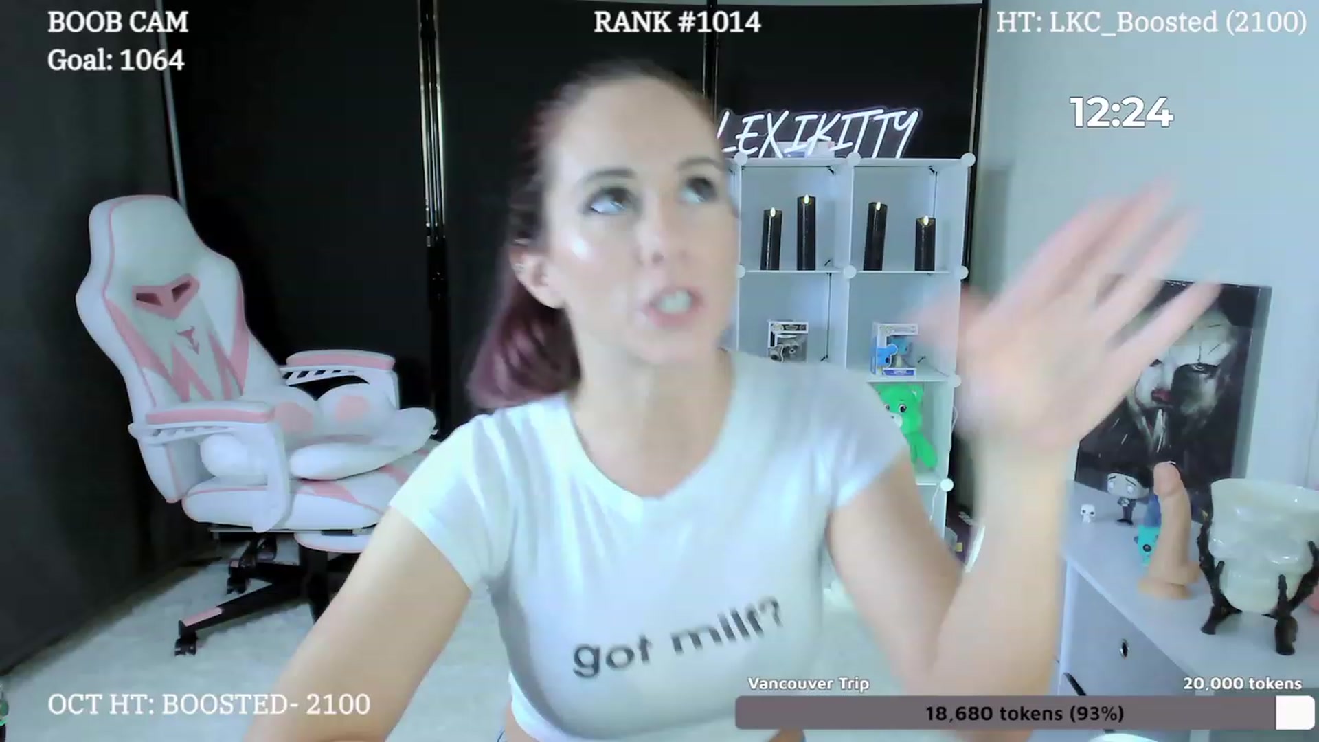Gallery image thumbnail from LexiKitty_'s myfreecams stream on, 10/13/2023, 19:45 image 5 of 20